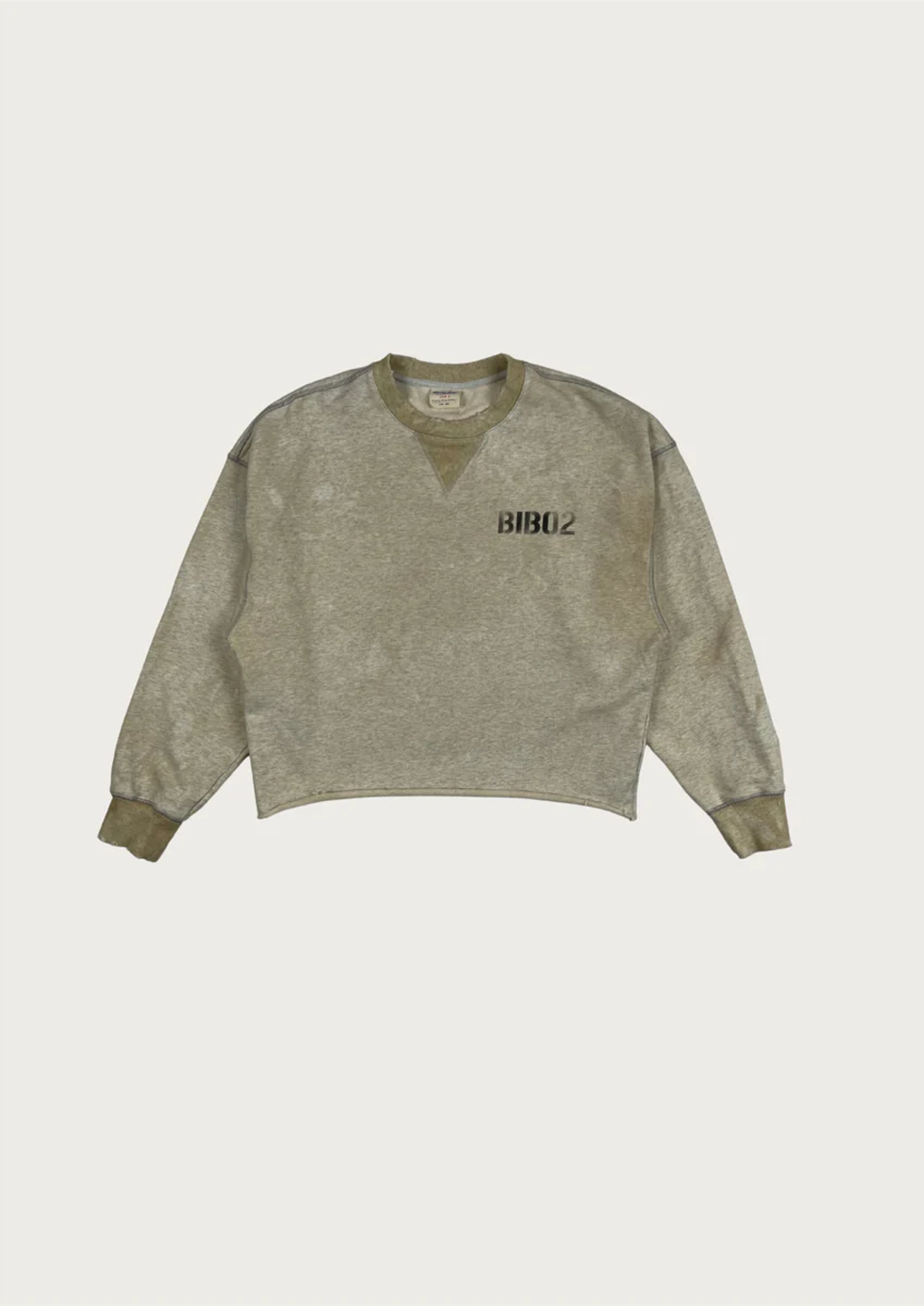 BIB02 DYED CREWNECK – bleeding-indigo