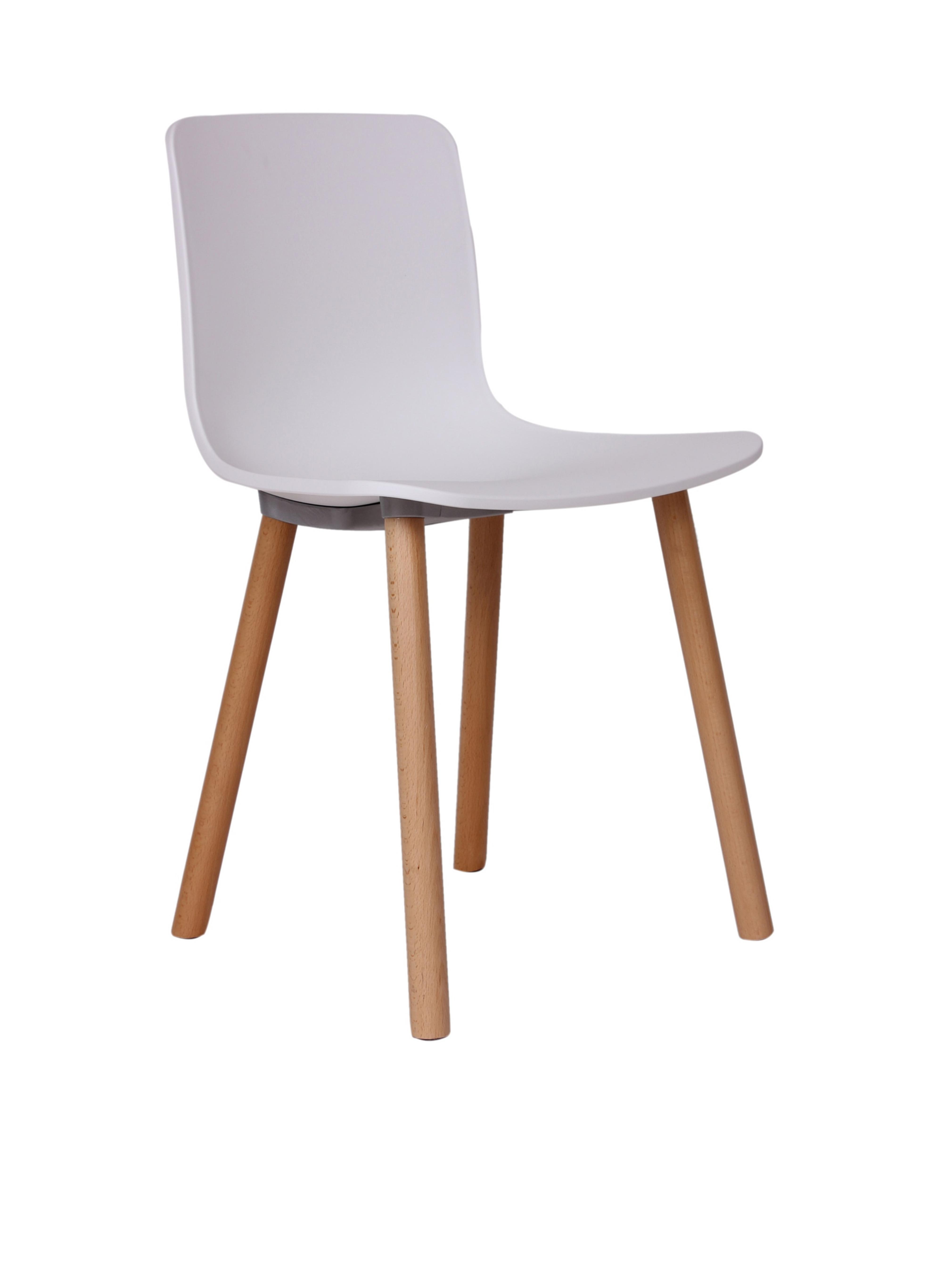 Control Brand Mid-Century-Inspired Axa Side Chair, White