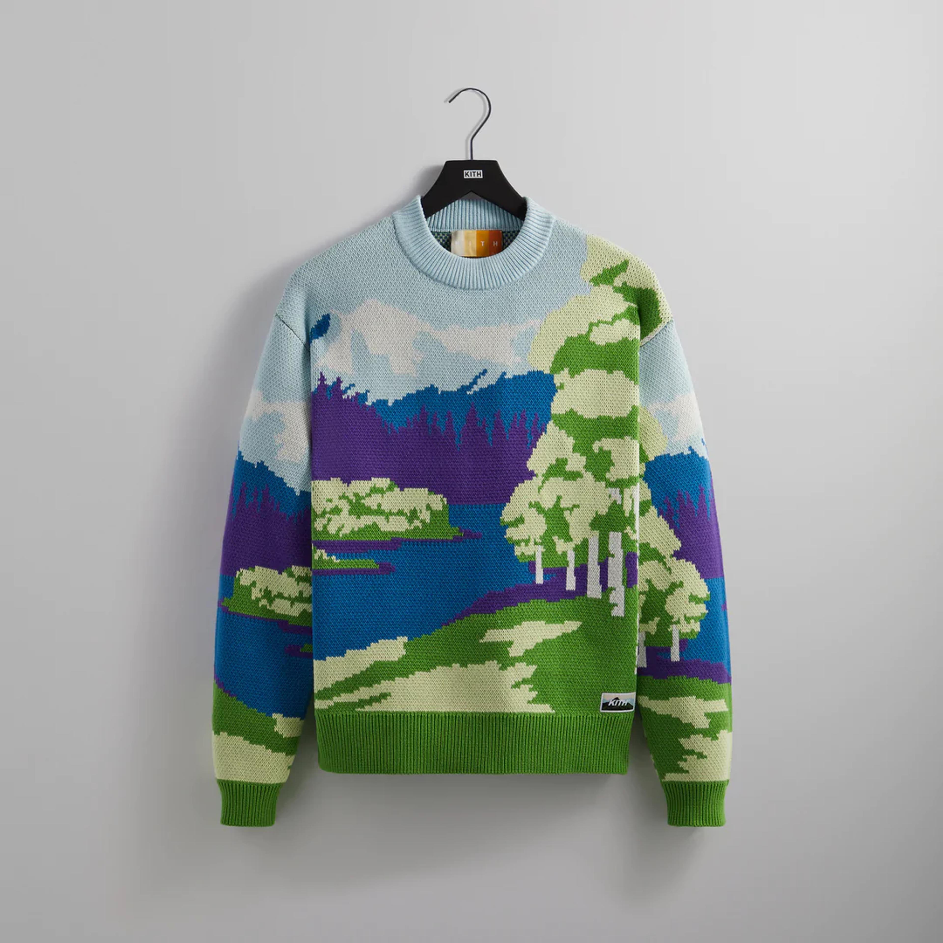 Kith Linwood Crewneck Sweater - Apex