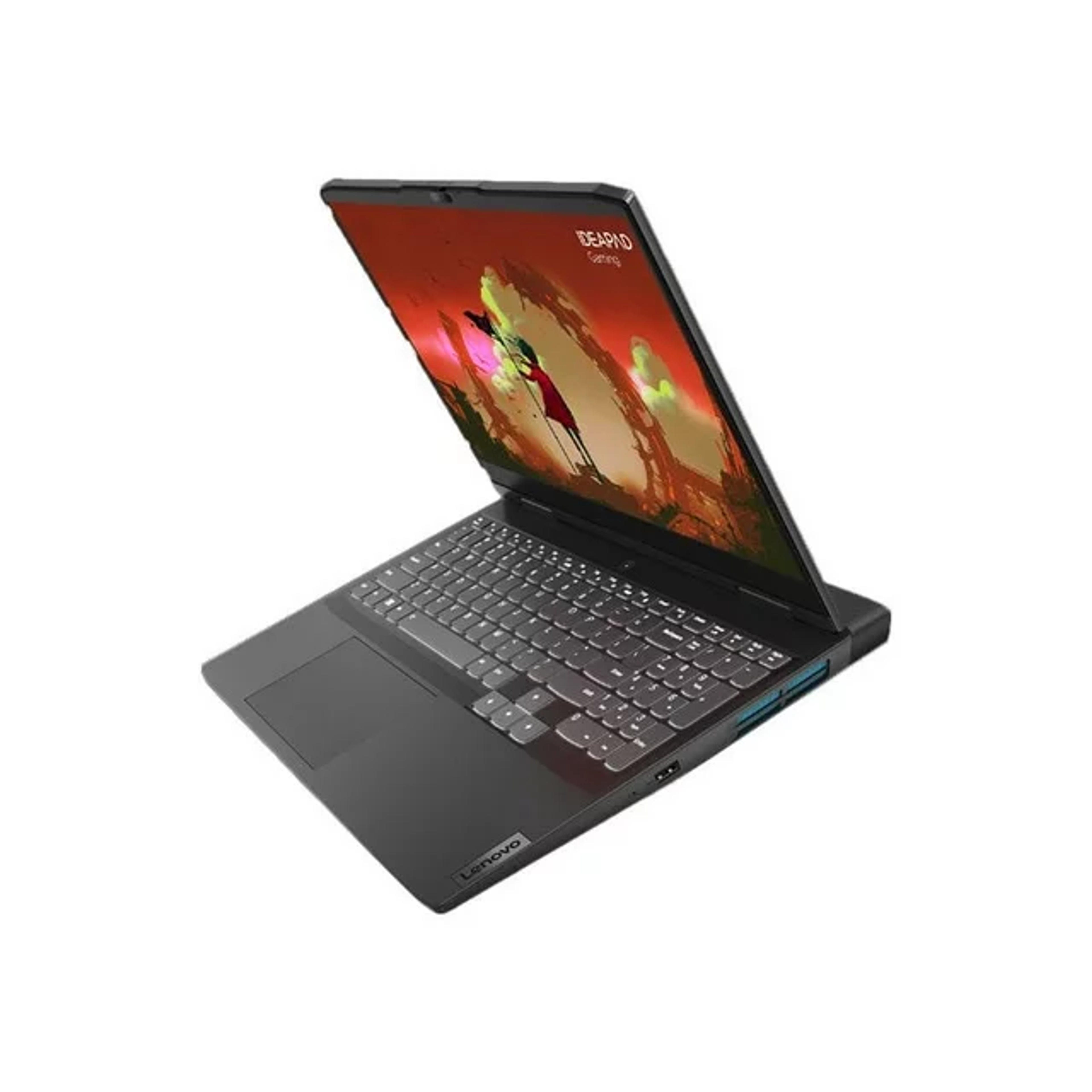 Lenovo IdeaPad Gaming 3 15ARH7 82SB - 180-degree hinge design - AMD Ryzen 7 7735HS / 3.2 GHz - Win 11 Home - GeForce RTX 4050 - 16 GB RAM - 512 GB SSD NVMe - 15.6" IPS 1920 x 1080 (Full HD) @ 120 Hz - Wi-Fi 6 - onyx gray - kbd: US English - Walmart.com