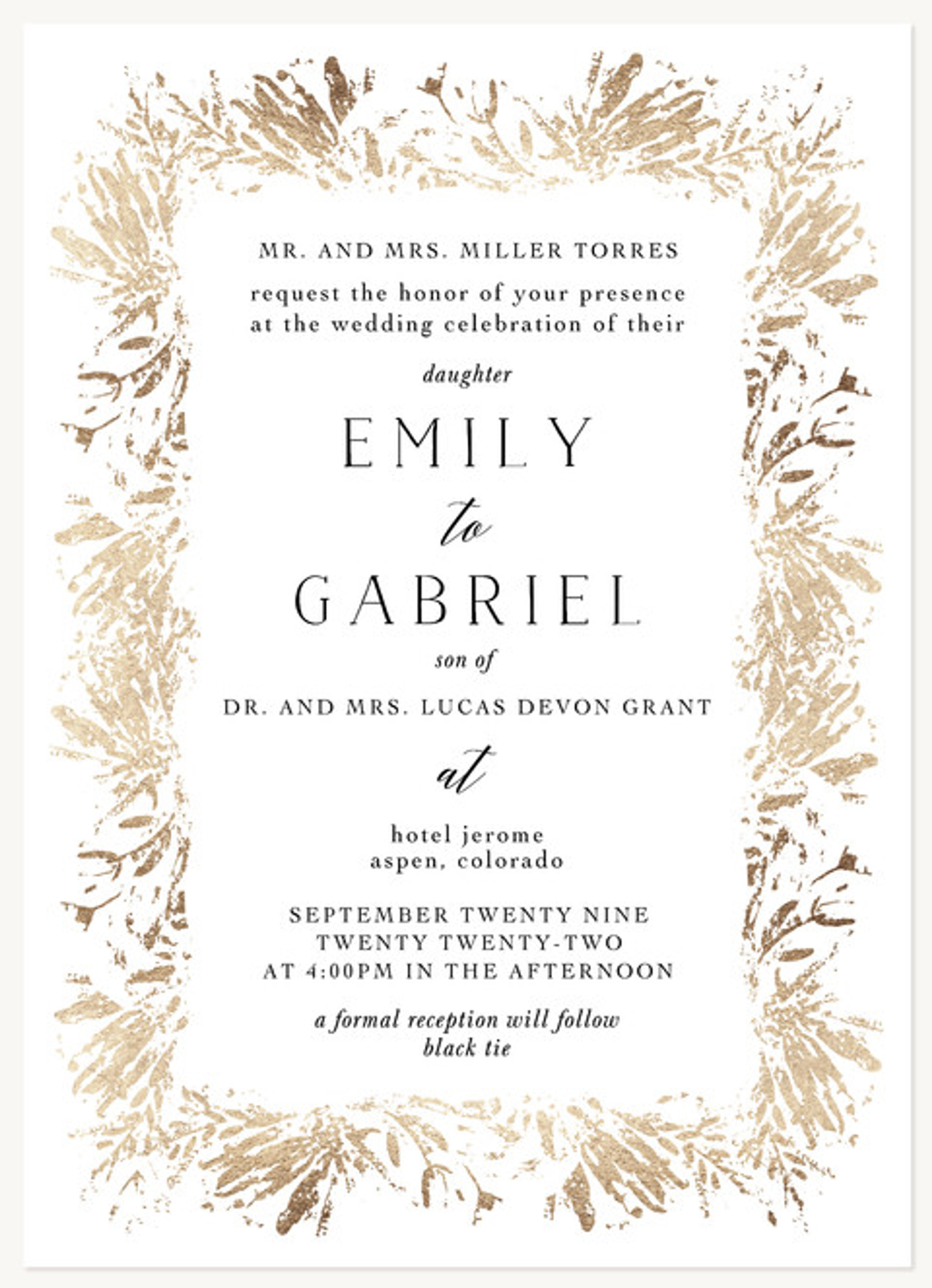 Adorned Radiance | Wedding Invitations