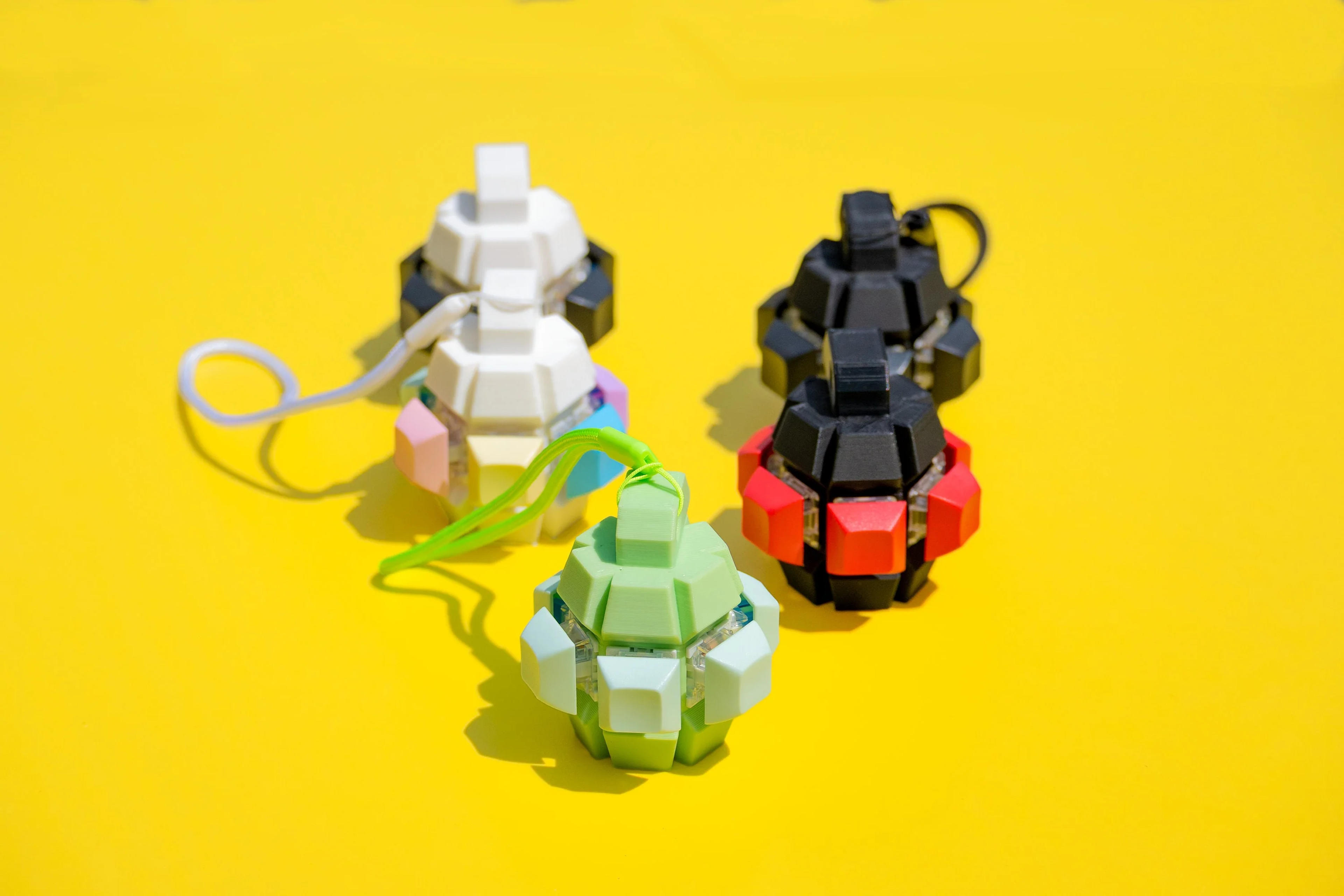 Mini Keyboard Grenade Fidget - 5 Key