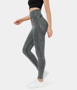 High Waisted Butt Lifting Ruched Leggings