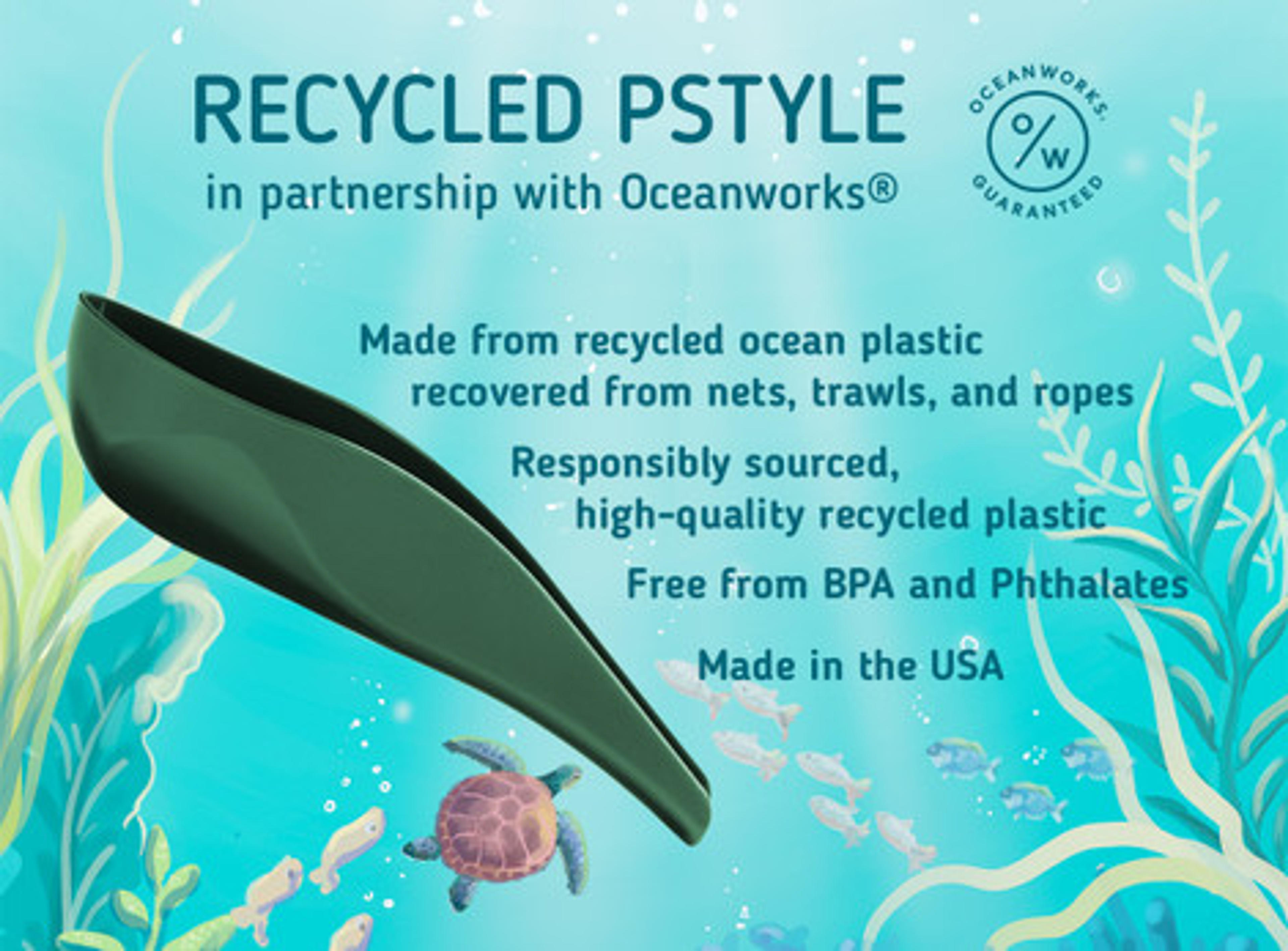 pStyle - Recycled Ocean Plastic - Stand to Pee - Personal Urination Device (PUD) - The pStyle