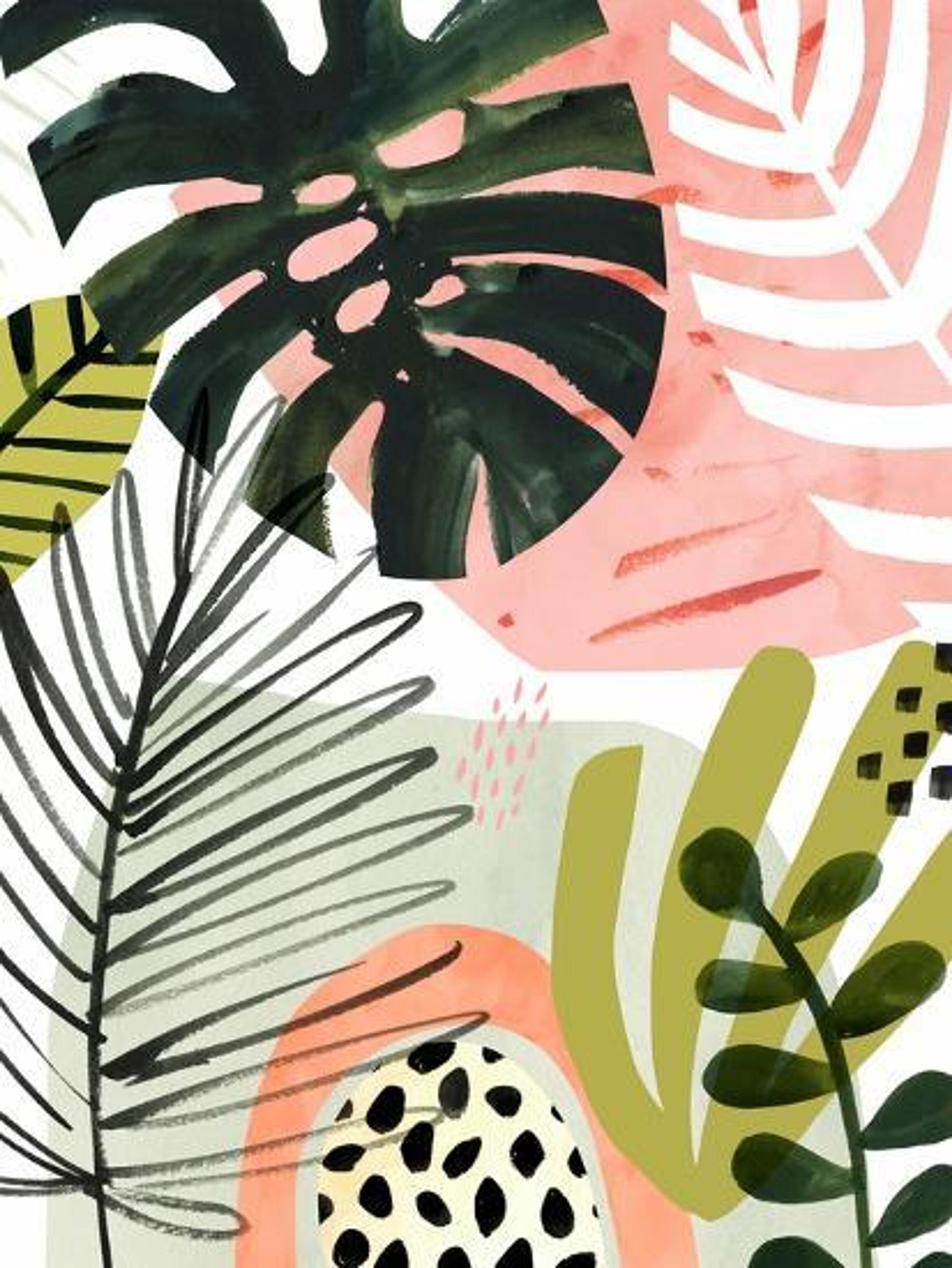 'Jungle Beat IV' Art Print - Victoria Borges | Art.com