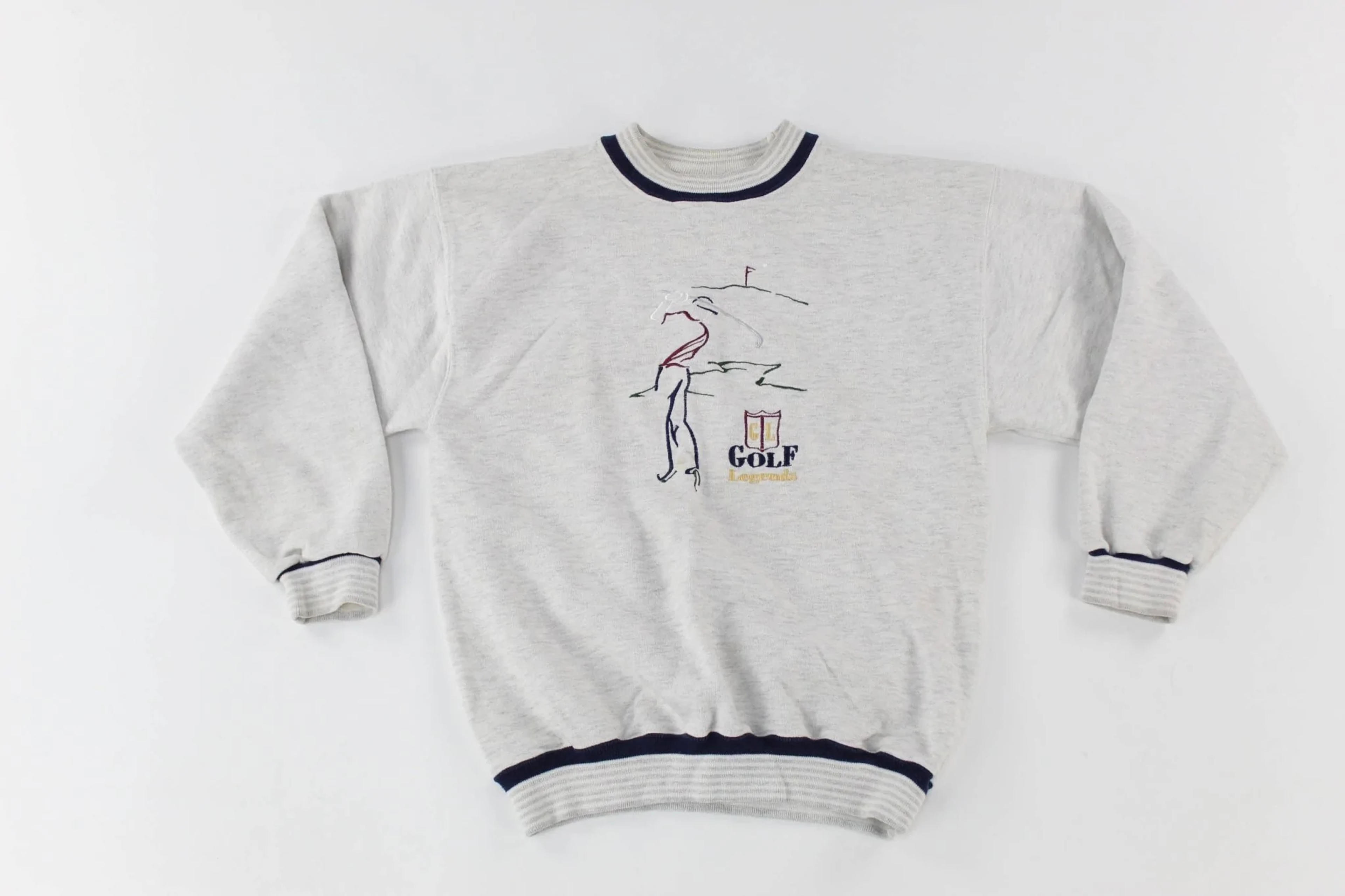 90's Golf Legends Embroidered Sweatshirt