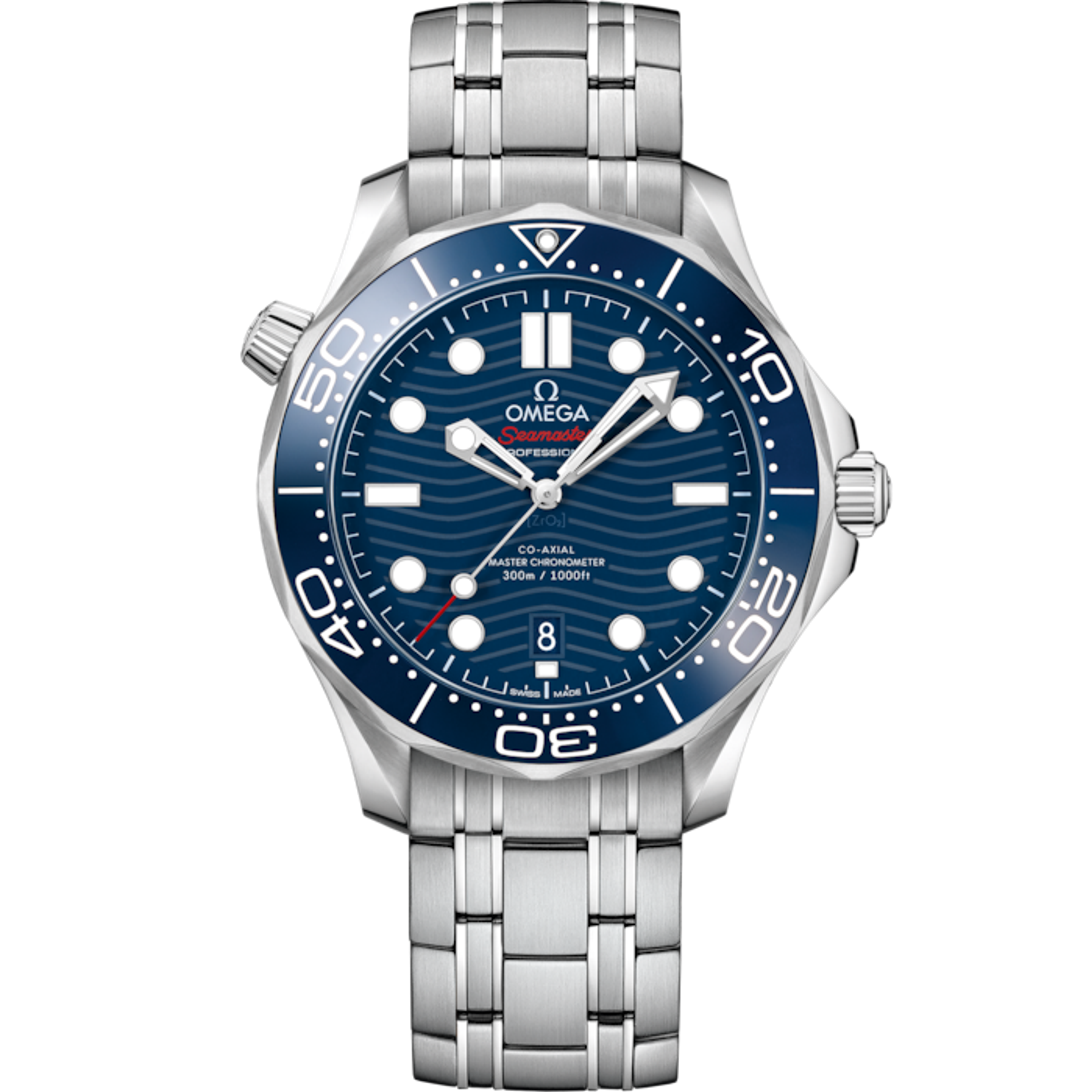 Seamaster Diver 300M 42 mm, acier sur acier - 210.30.42.20.03.001 | OMEGA FR®