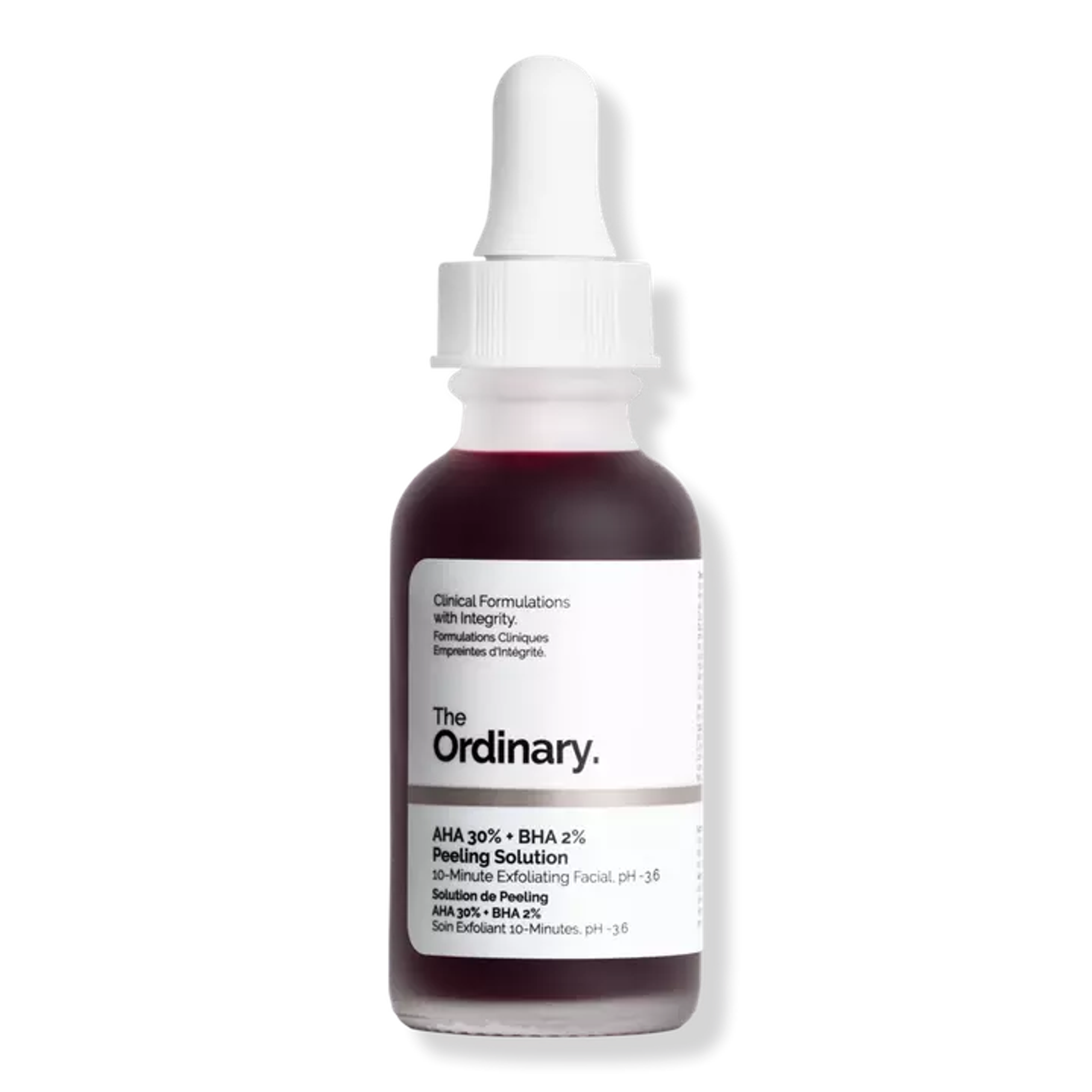 AHA 30% + BHA 2% Exfoliating Peeling Solution - The Ordinary | Ulta Beauty