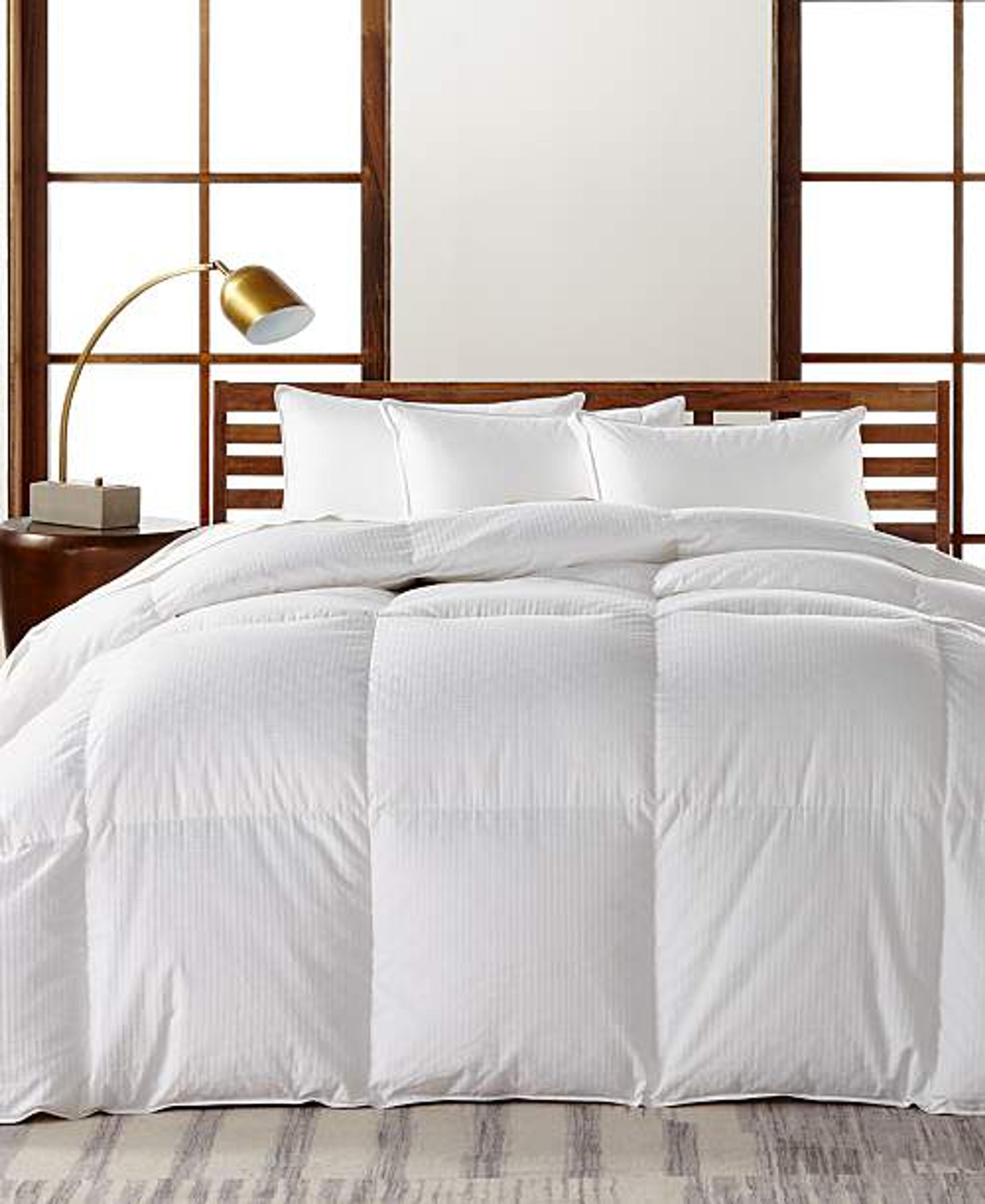 Hotel Collection European White Goose Down Heavyweight King Comforter, Hypoallergenic UltraClean Down, Created for Macy's 