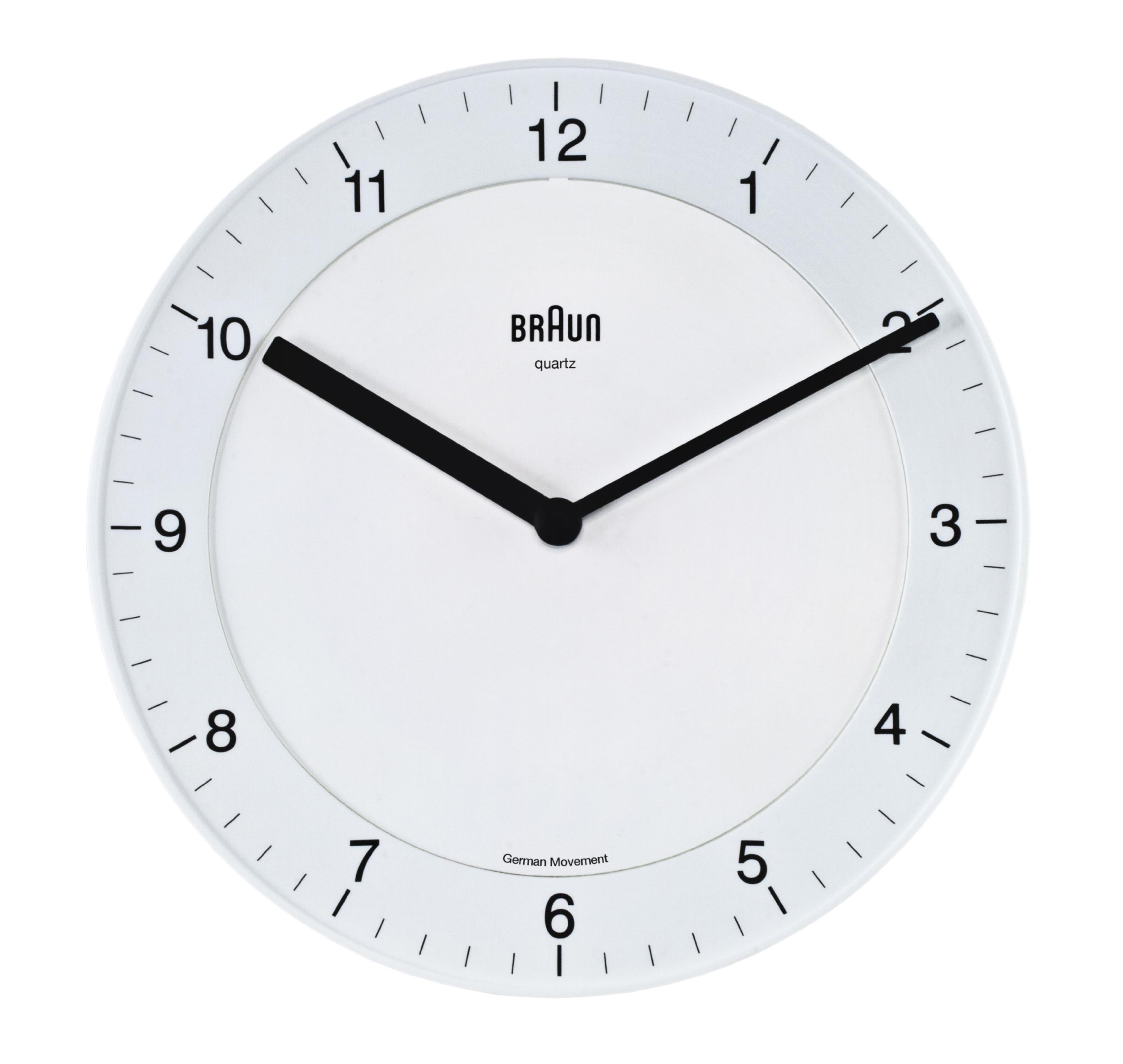 Braun Classic Analog Quartz Wall Clock