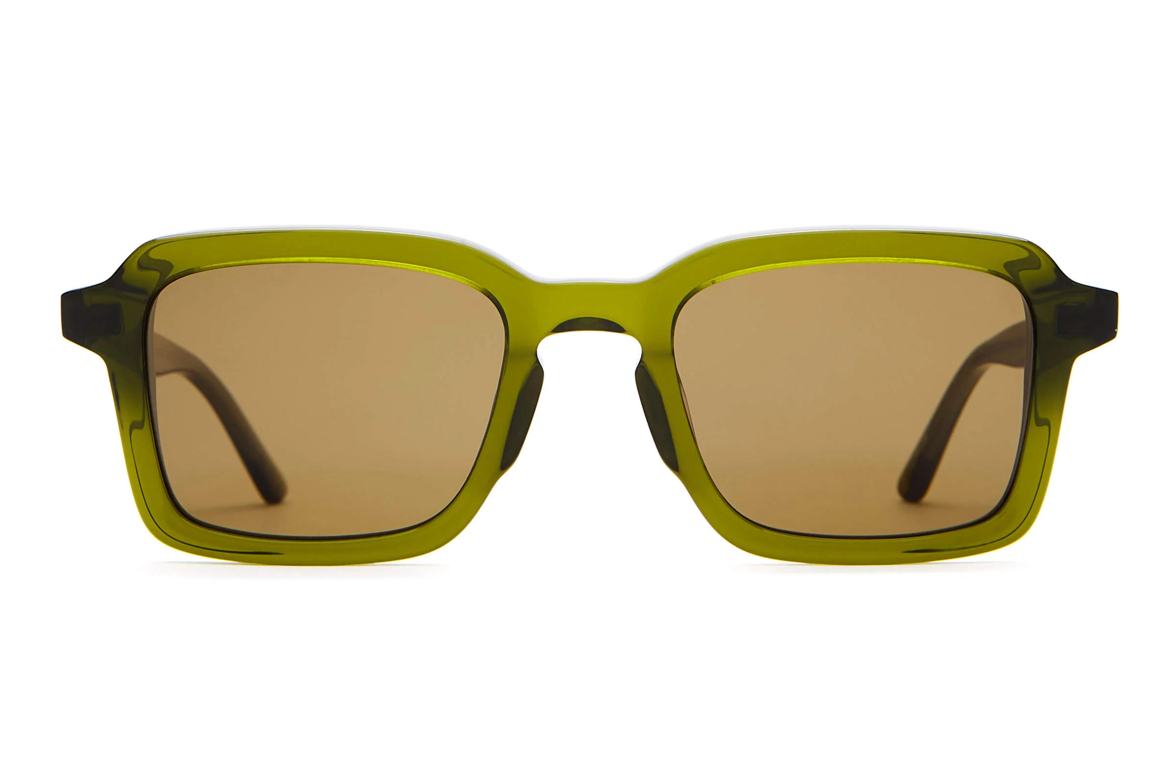 Crap® Eyewear | The Heavy Tropix Olive Green Polarized Sunglasses – Crap Eyewear