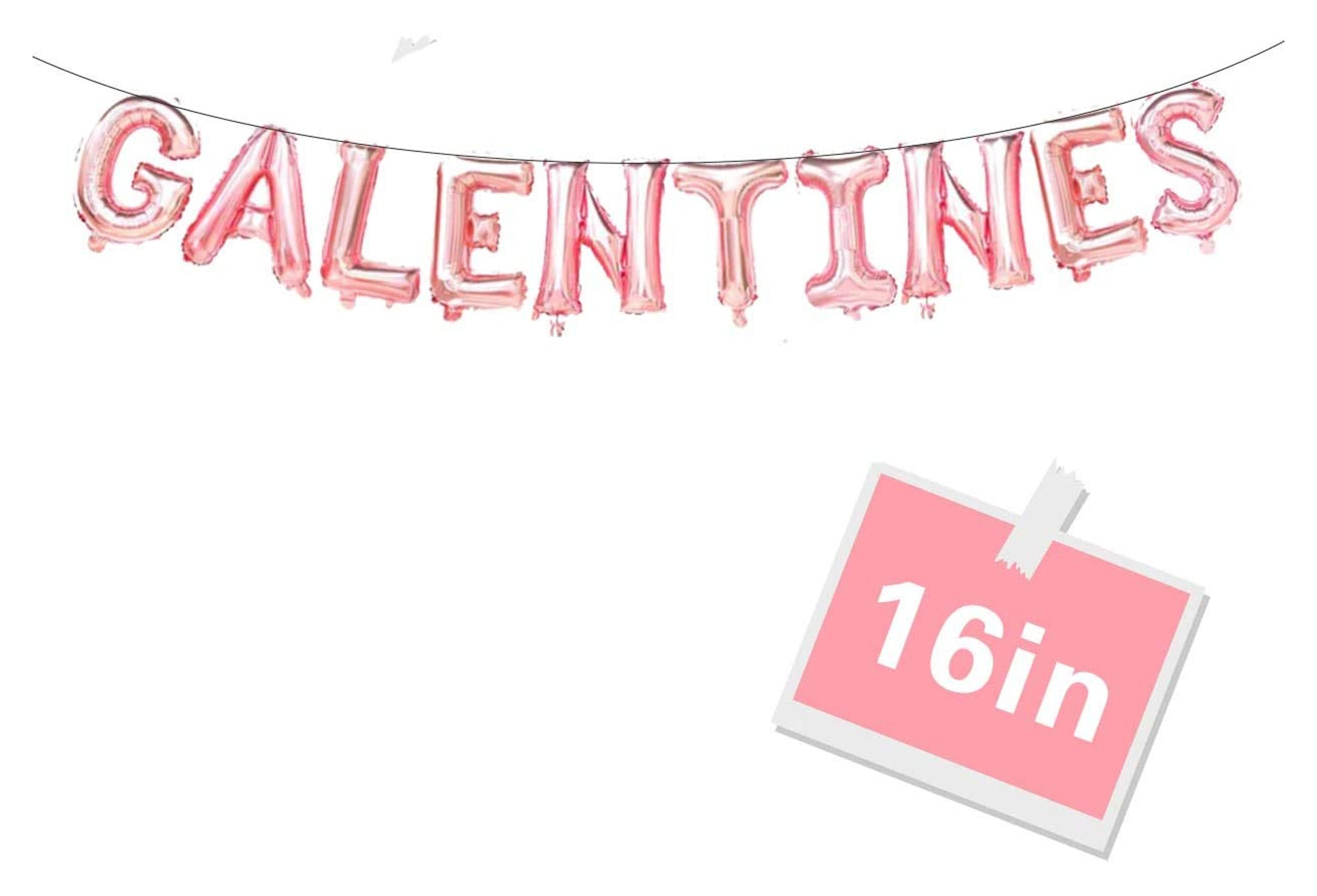 Amazon.com: Galentines balloons, Valentine's Day Balloon Decorations, Galentine's Day Decor,Valentine's Day Balloon Banner, Valentine's Day Supplies, Galentine's Day Decorations : Home & Kitchen