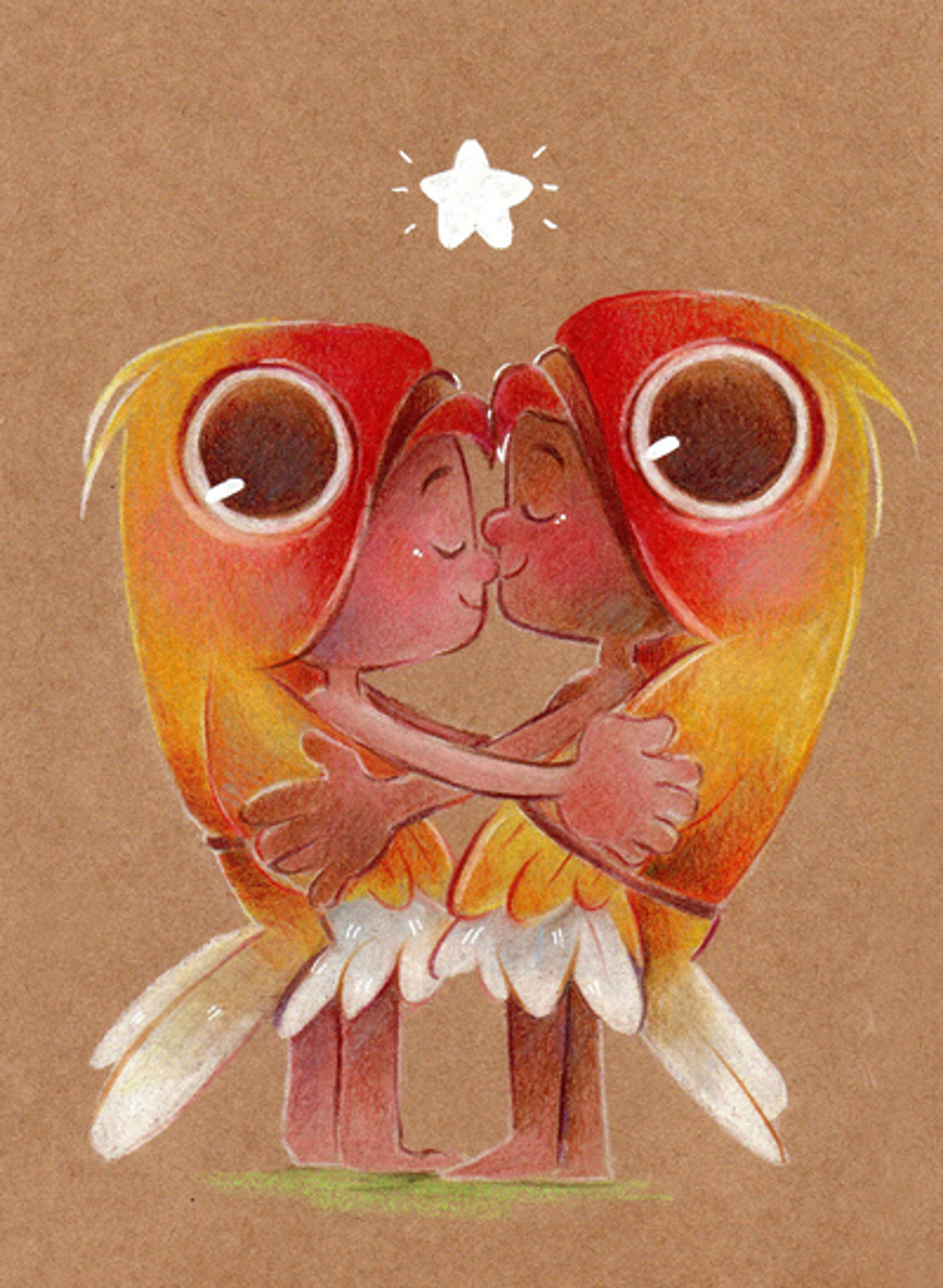 Agapornis' Love - Nucleus | Art Gallery and Store