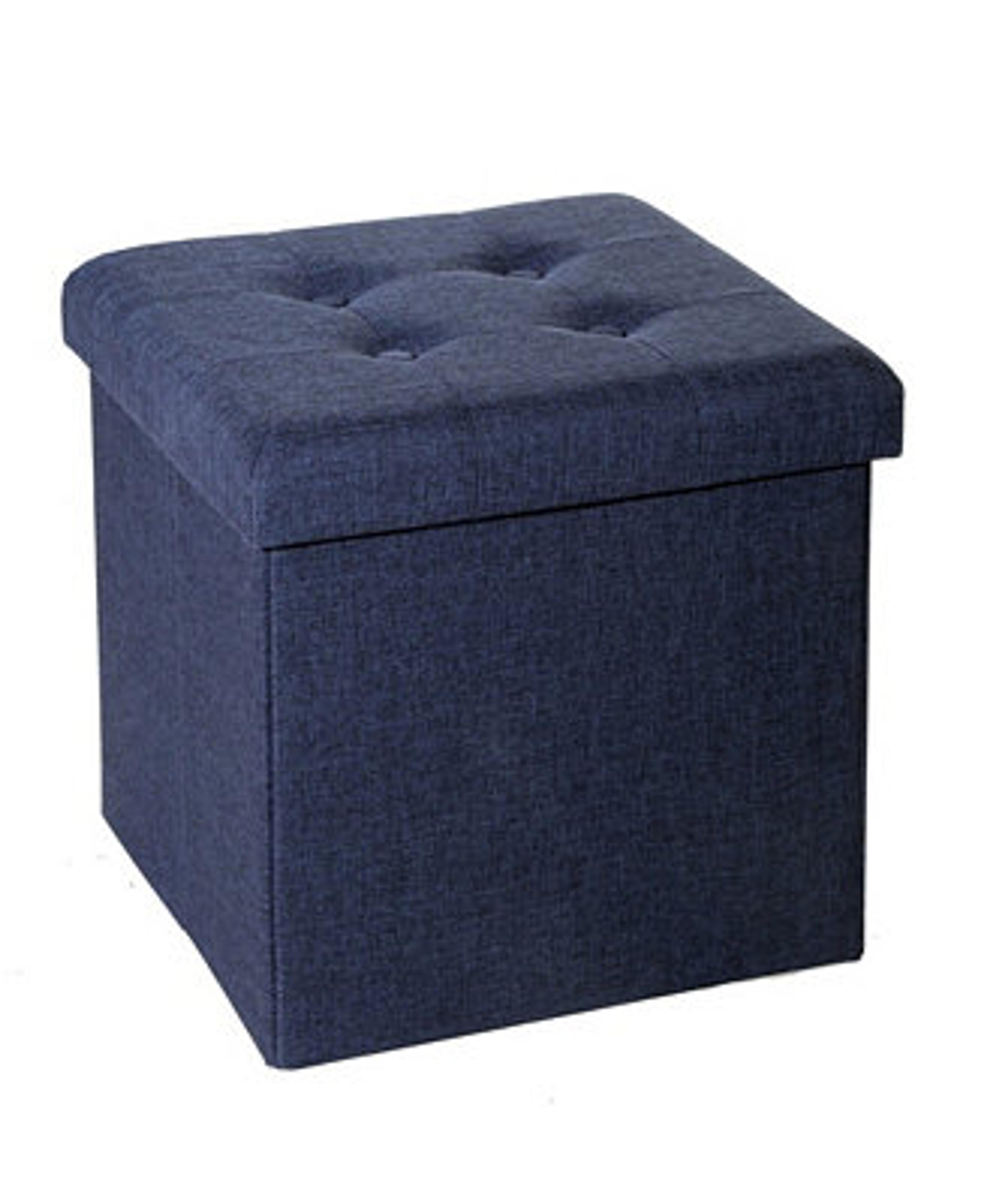 Seville Classics Foldable Tufted Storage Ottoman & Reviews - Cleaning & Organization - Home - Macy's