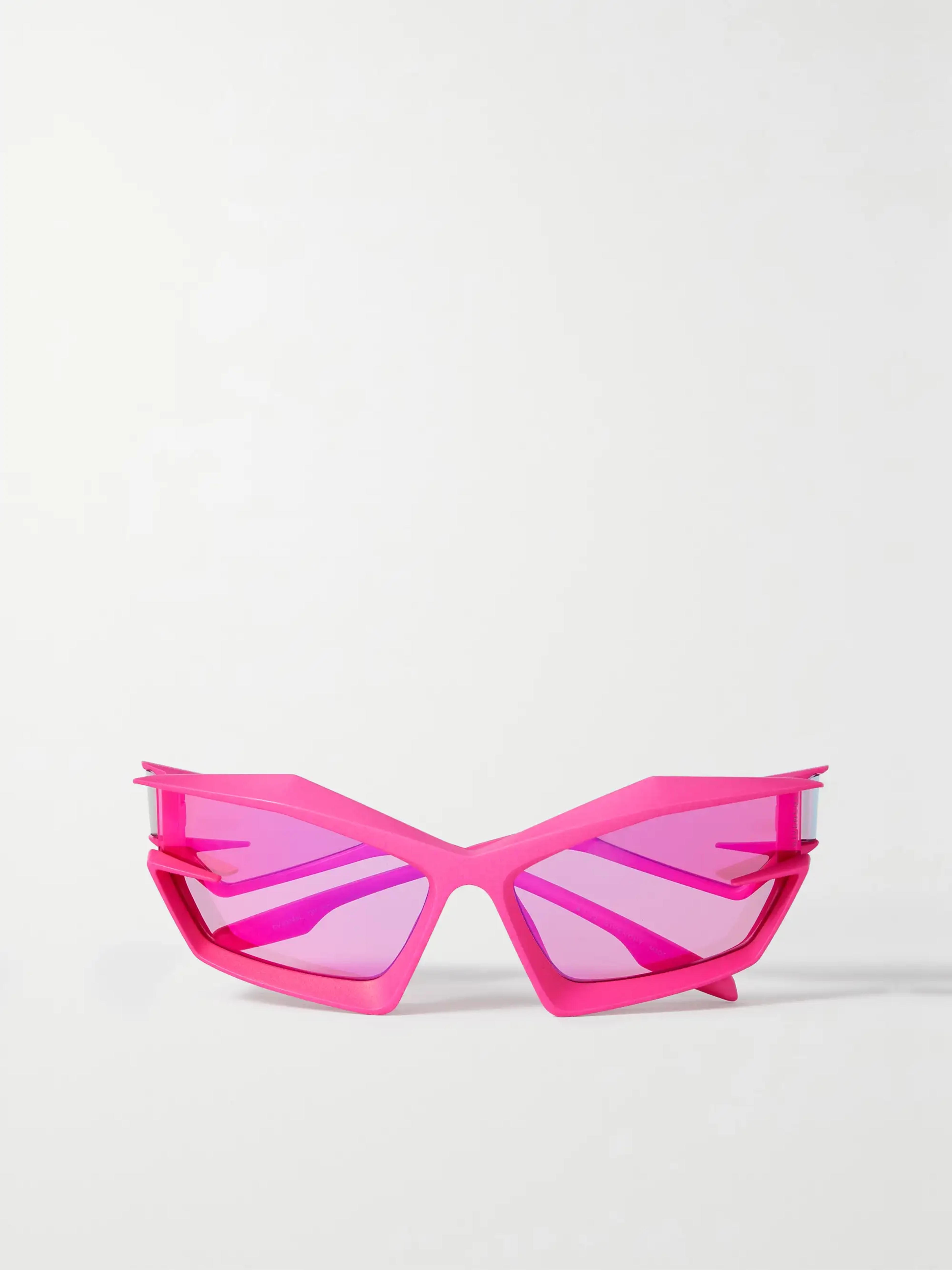 GIVENCHY EYEWEAR Giv Cut cat-eye nylon sunglasses | NET-A-PORTER