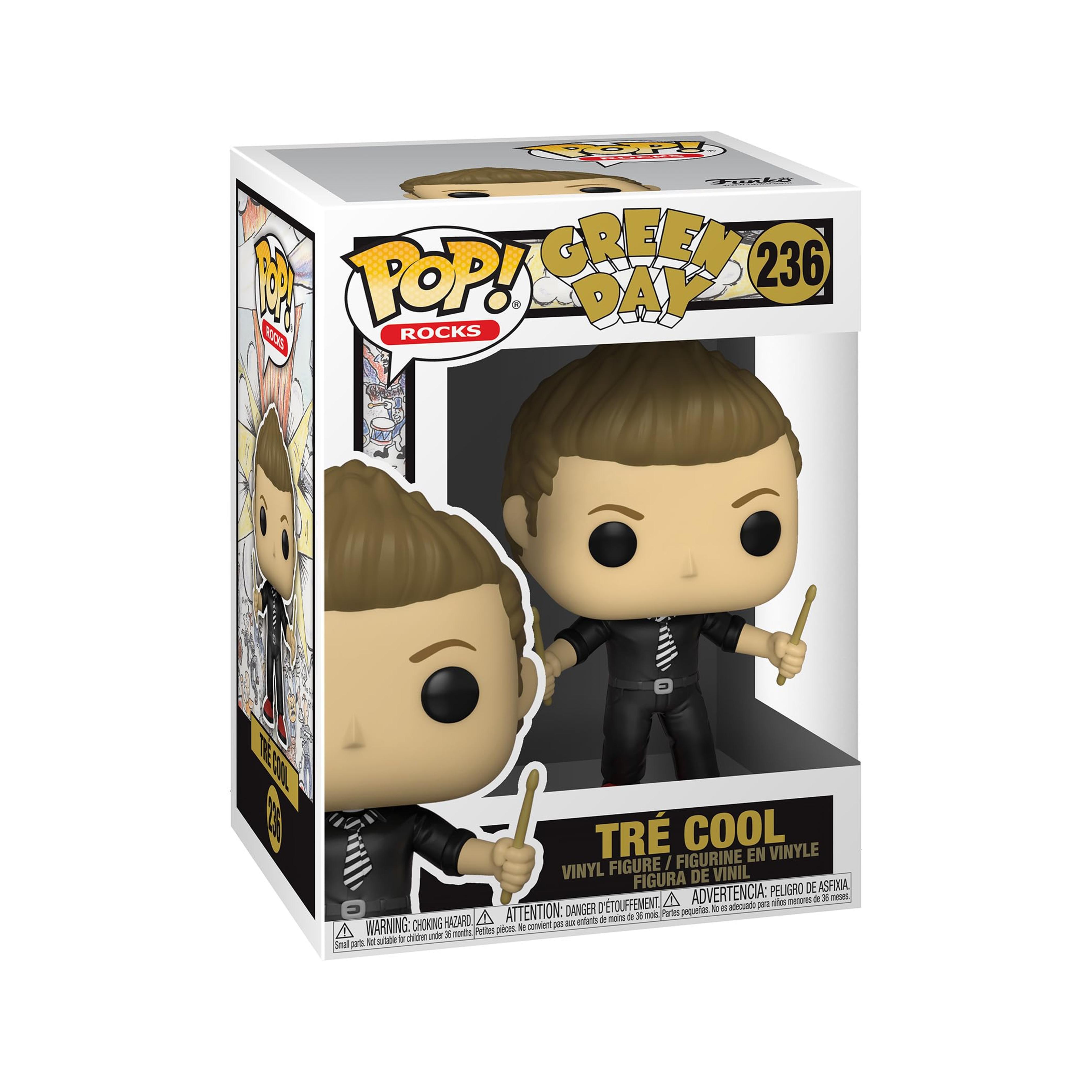 Funko POP Pop! Rocks: Green Day - TRE Cool, Multicolor