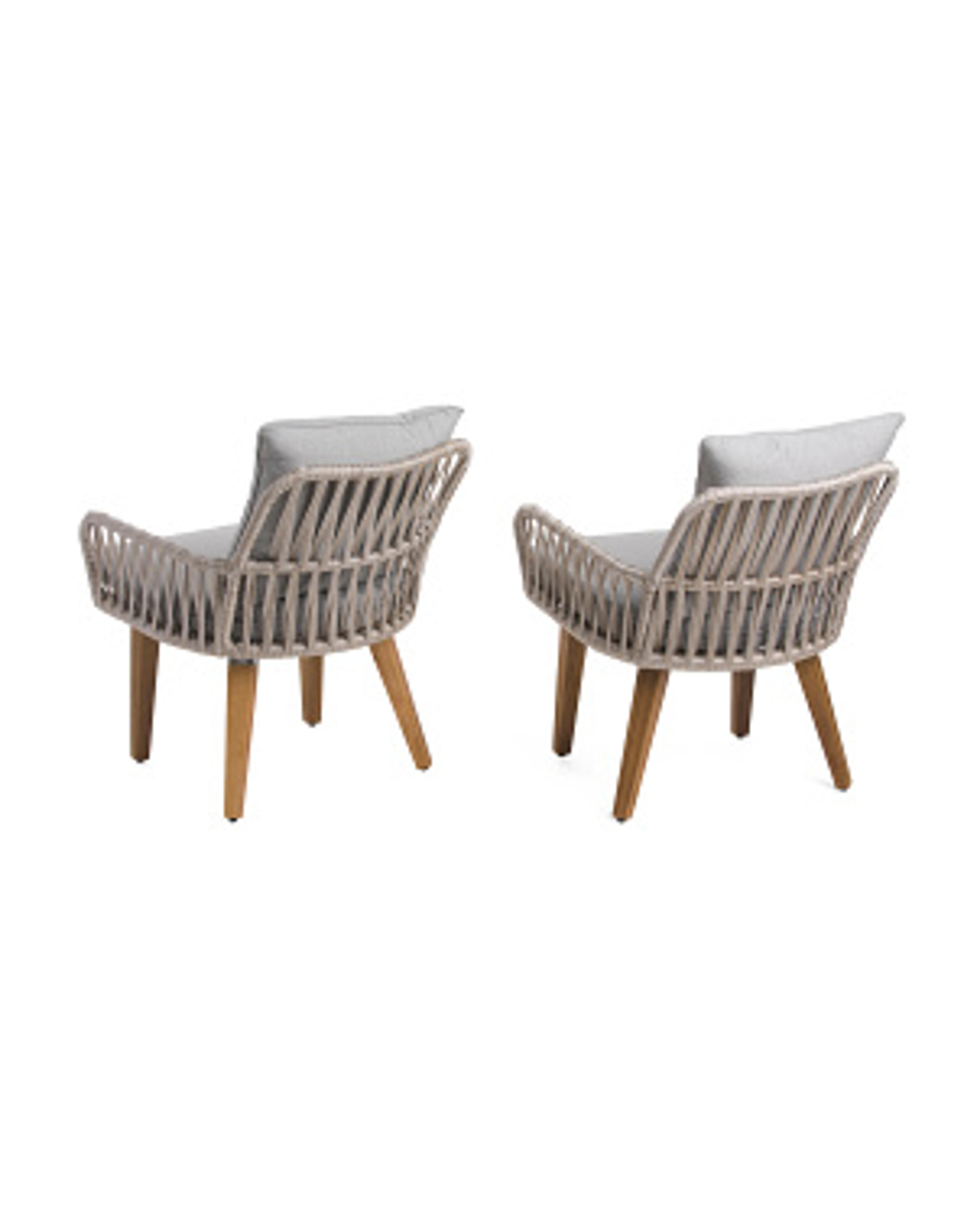 Outdoor Rope Chairs And Table Set | Home | T.J.Maxx