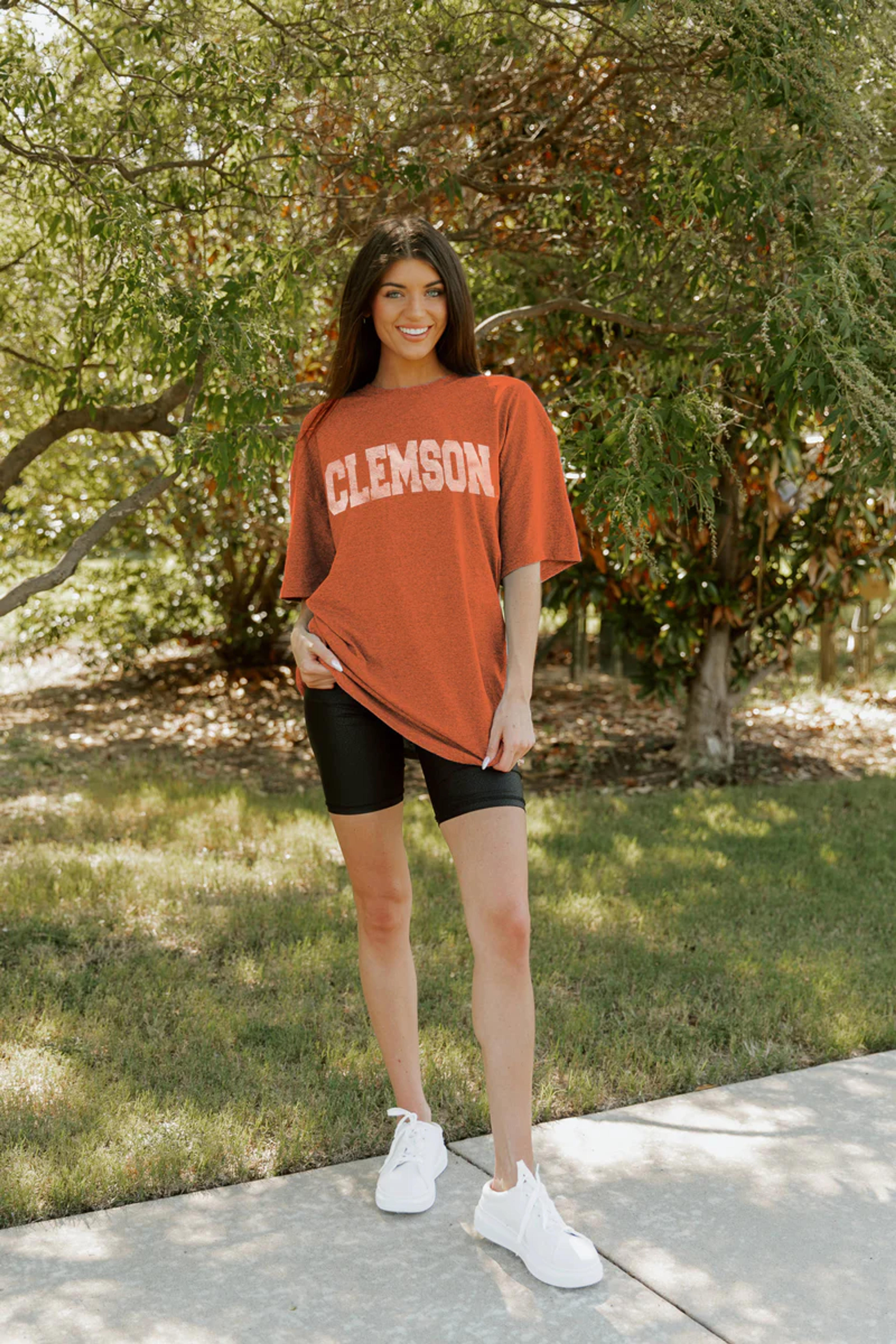 CLEMSON TIGERS THE UNIVERSITY CLASSIC TEE BY MADI PREWETT – GAMEDAY COUTURE | SOCIAL HOUSE