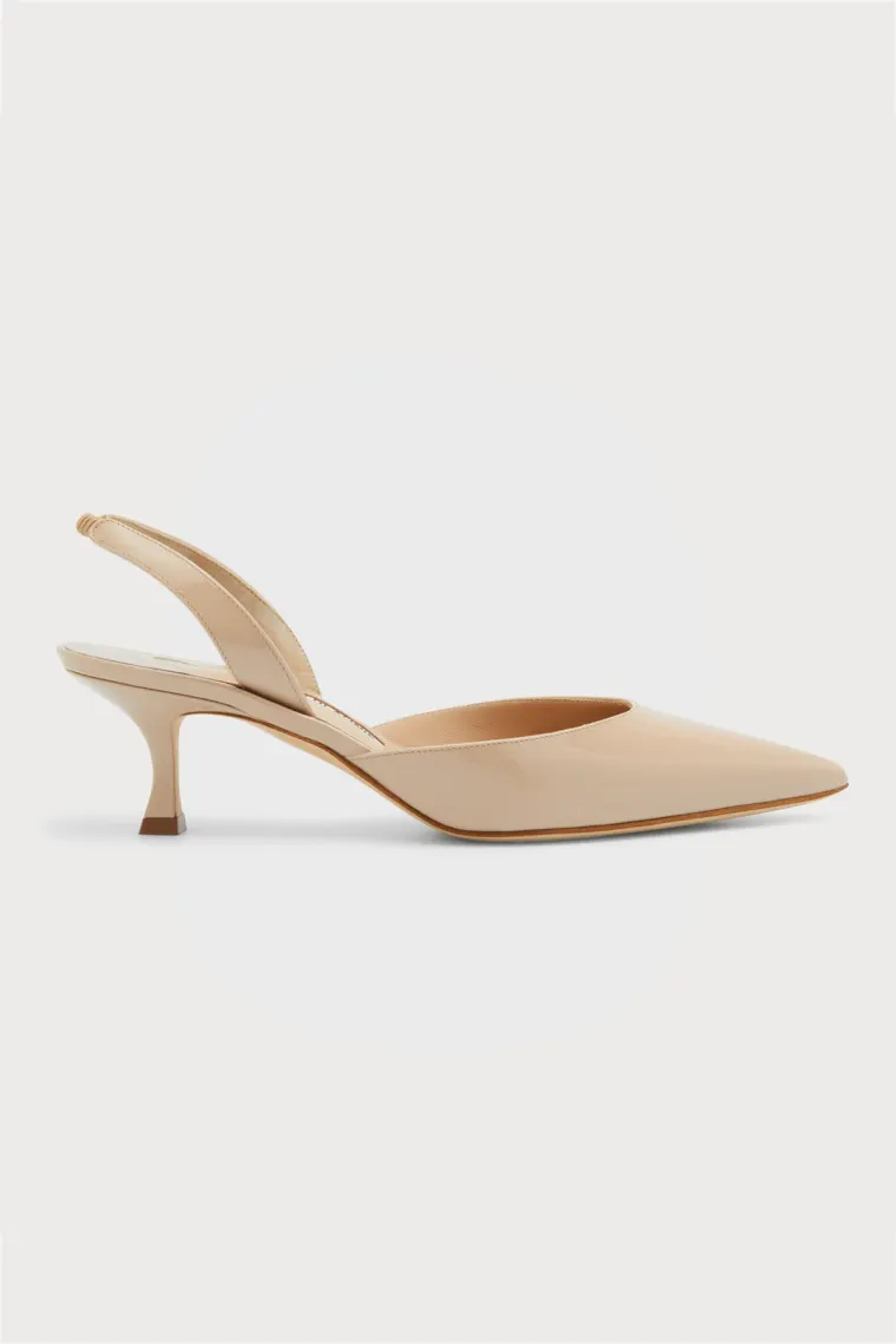 Manolo Blahnik Carolyne Kitten-Heel Halter Pumps | Neiman Marcus