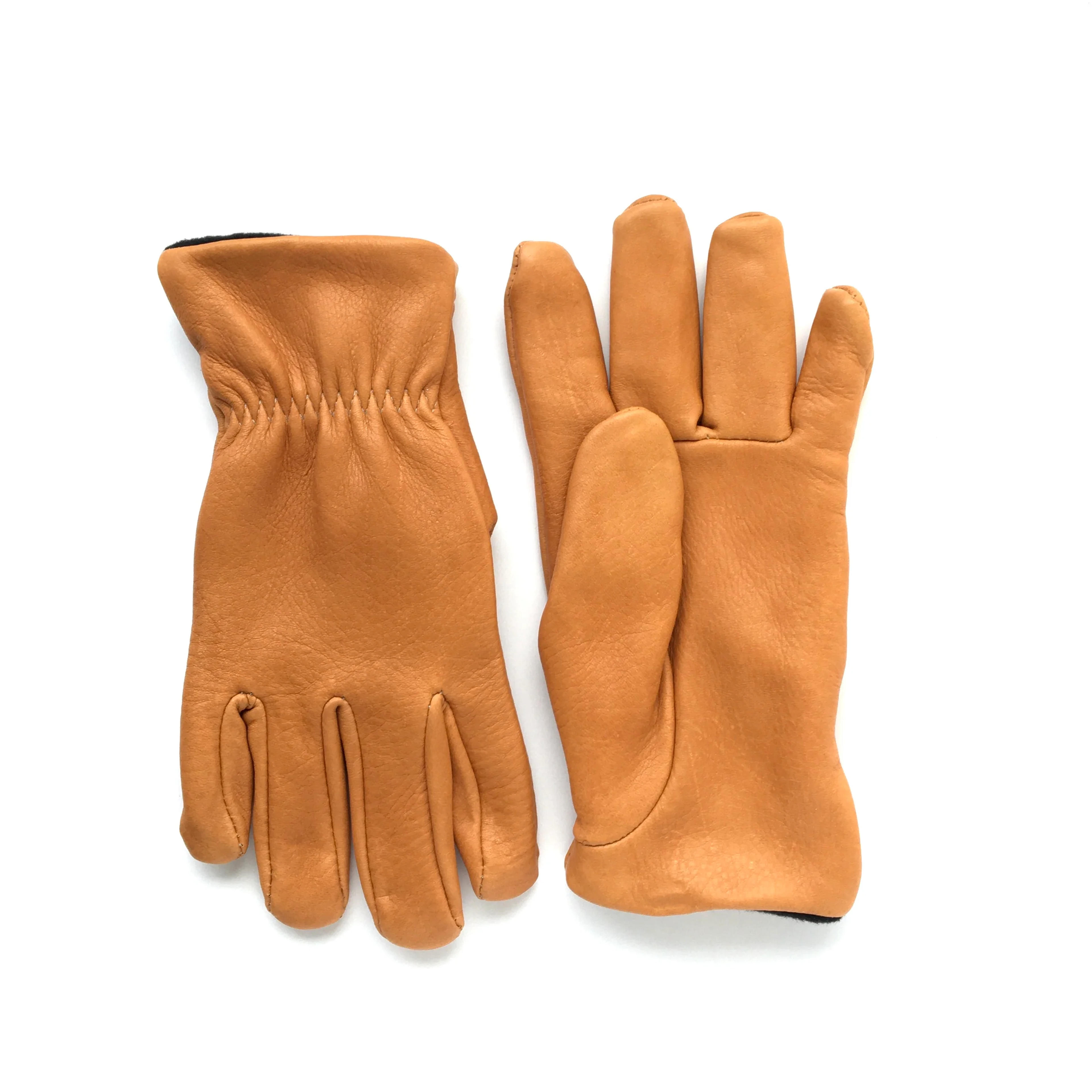 Deerskin Roper: Lined - XL / Saddle Tan