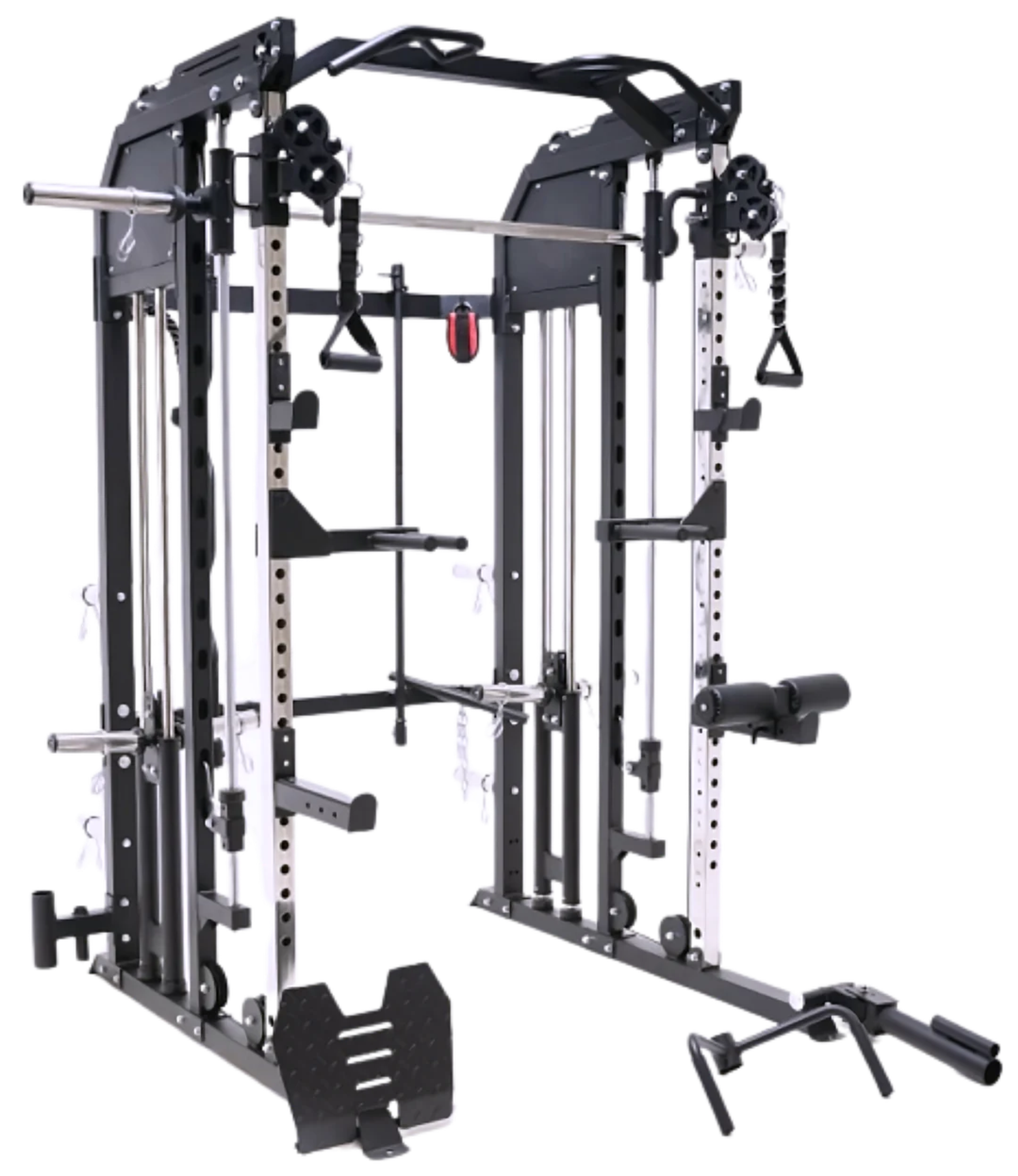 Jacked Up Power Rack PLATE All-In-One Functional Trainer Cable Crossov – Jacked Up Brands