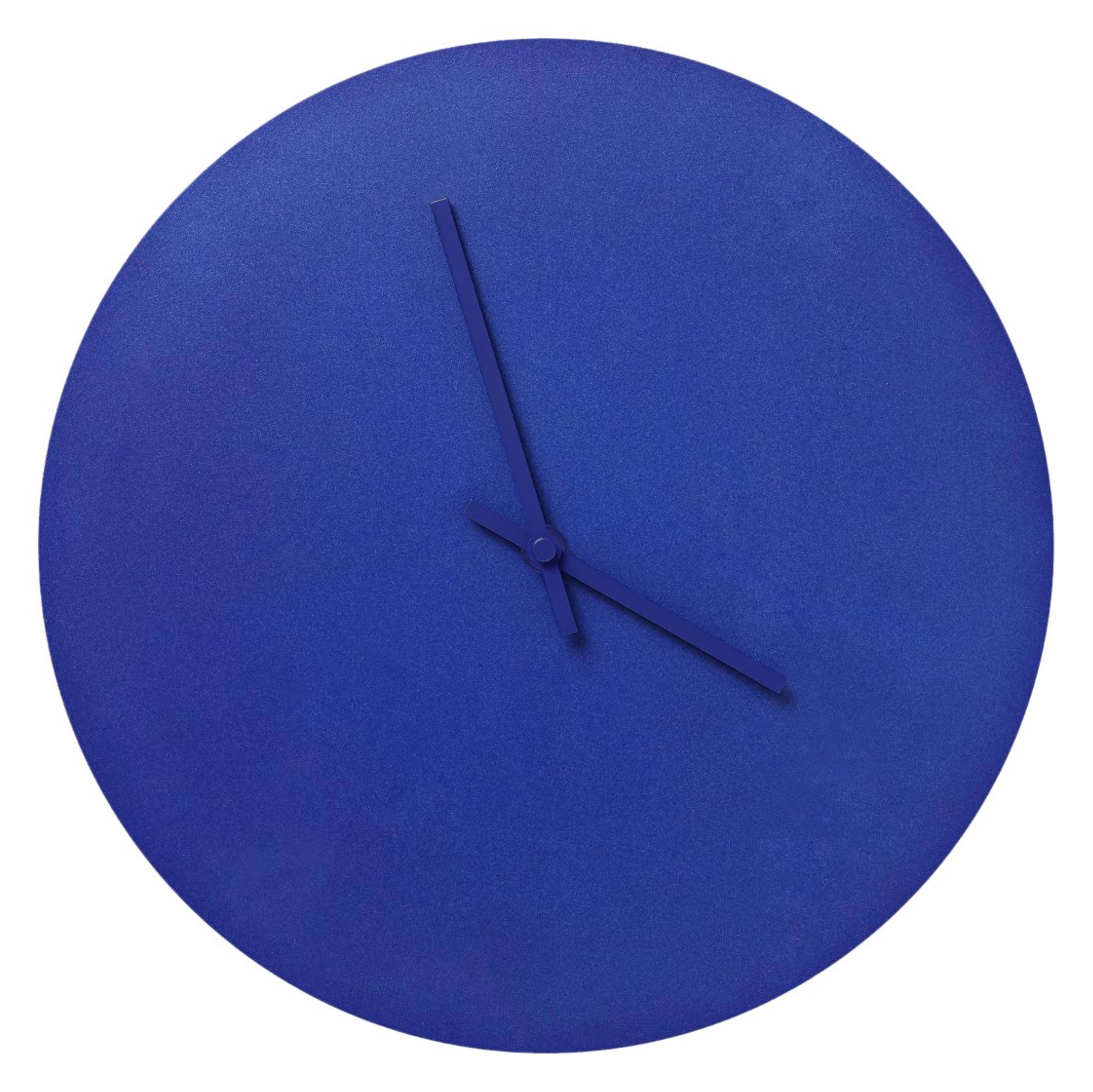 Menu Steel Wall Clock, Blue