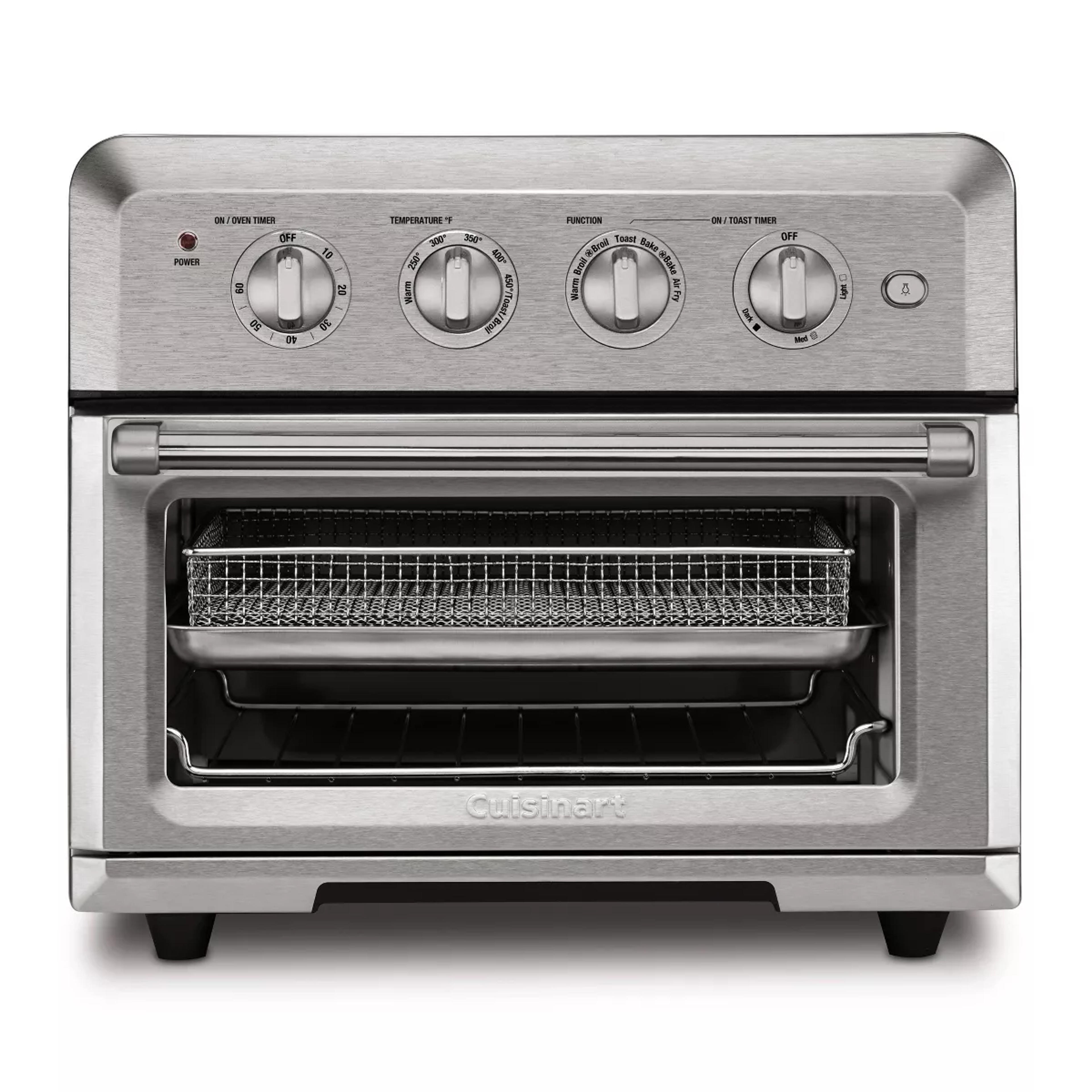 Cuisinart Air Fryer Toaster Oven Stainless Steel Ctoa-122 : Target