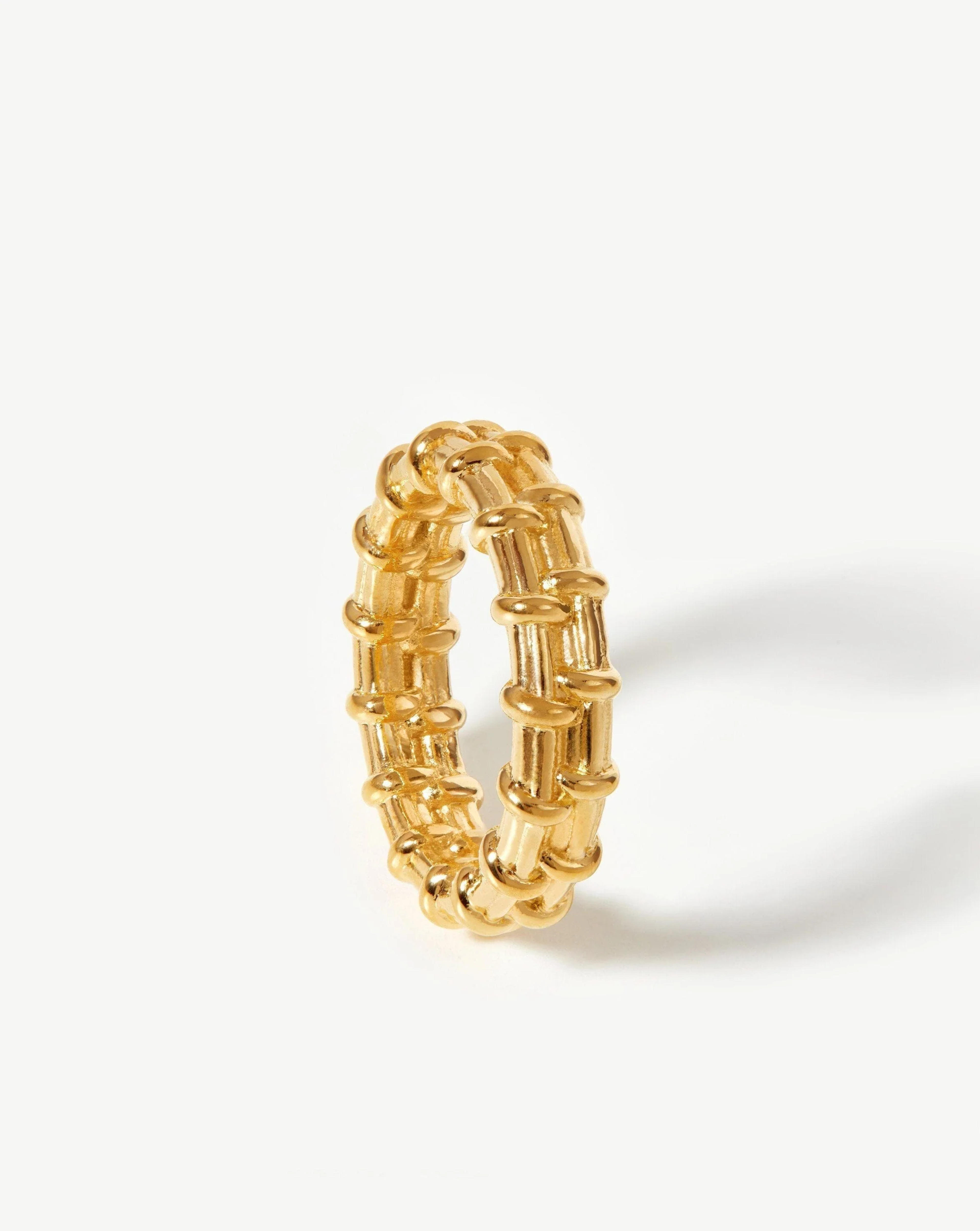 Raffia Ring | 18ct Gold Plated | Missoma