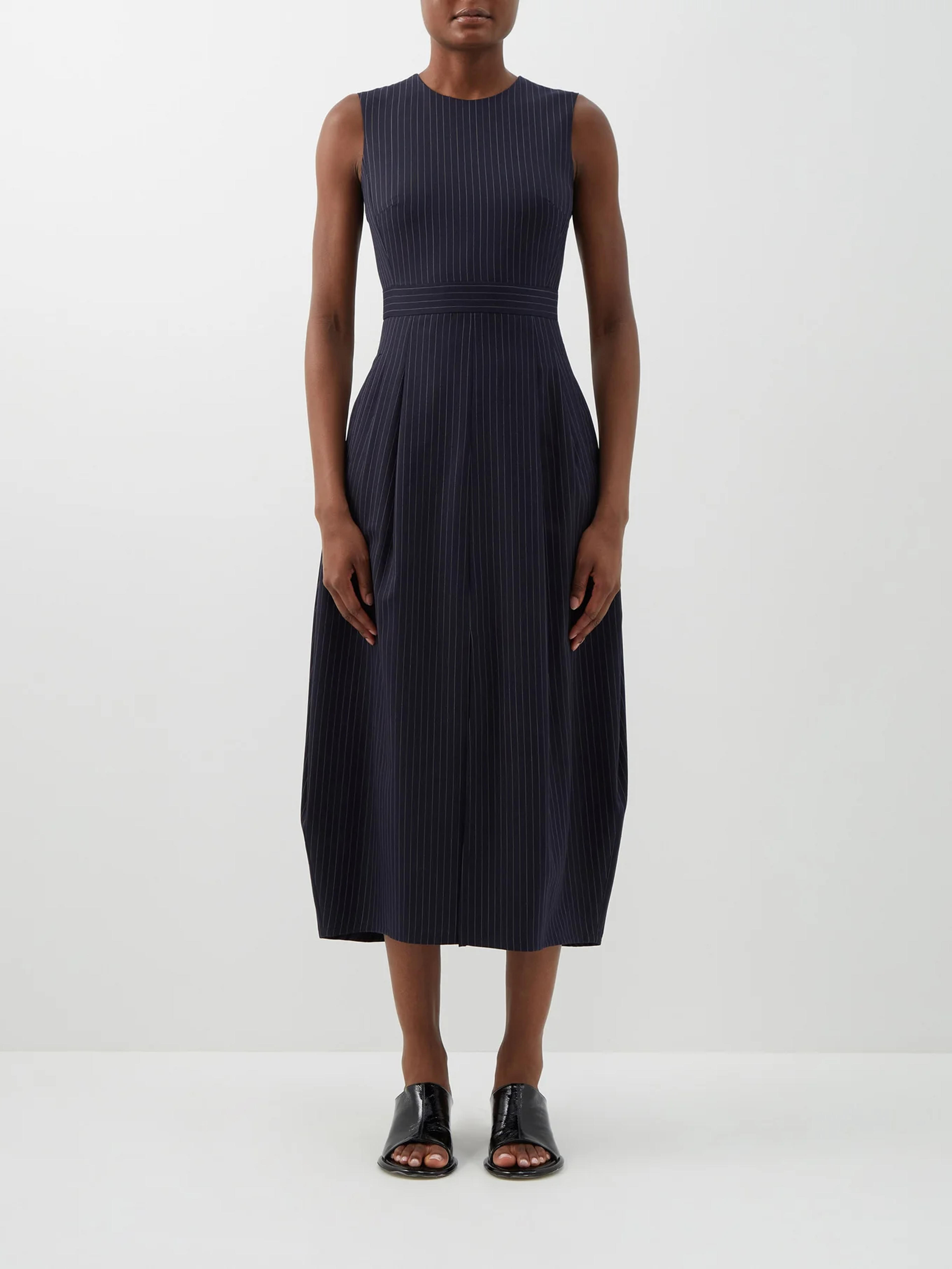 Navy Zamia dress | Max Mara | MATCHESFASHION US