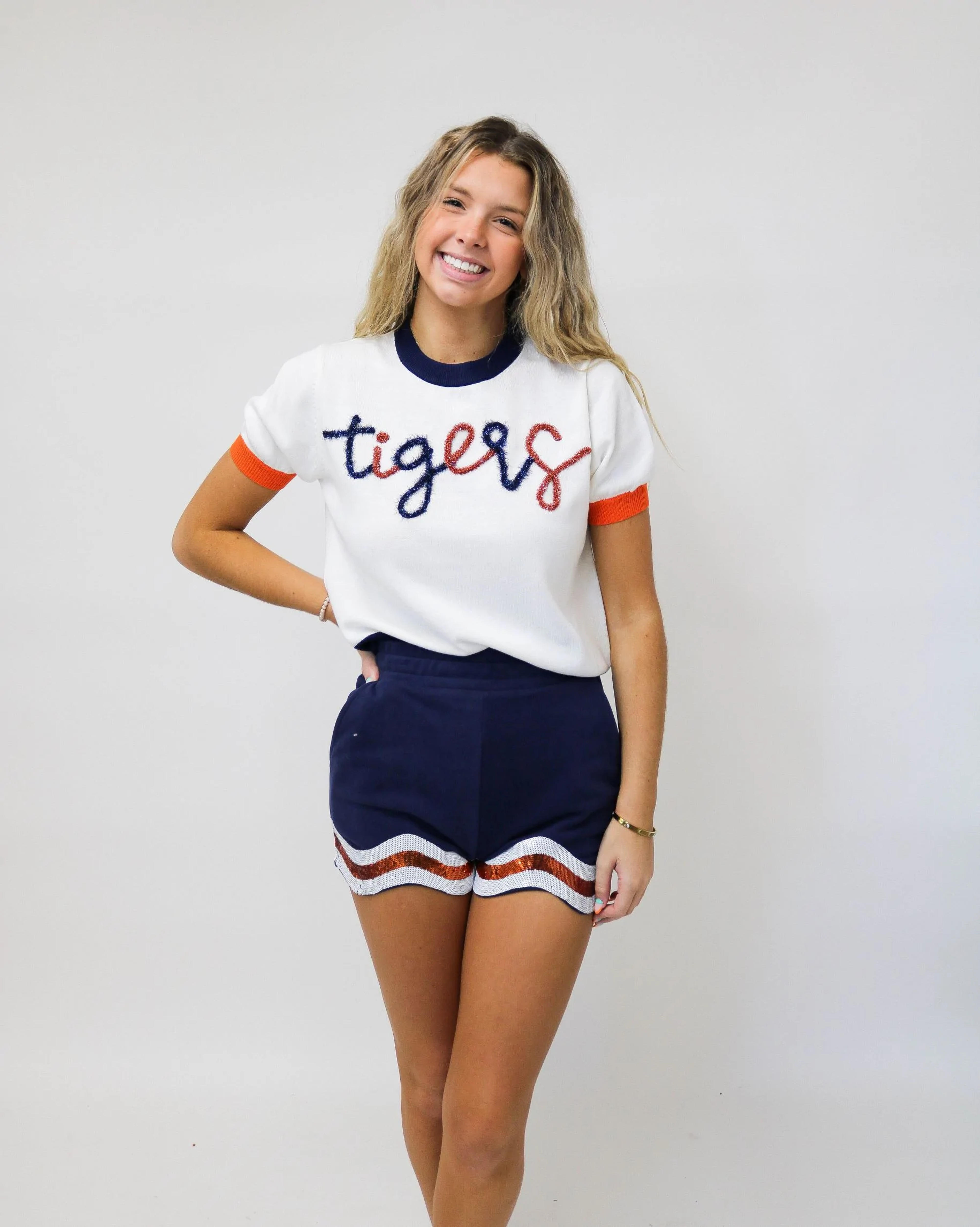 Queen Of Sparkles Auburn Tigers Sweater – Pants Store