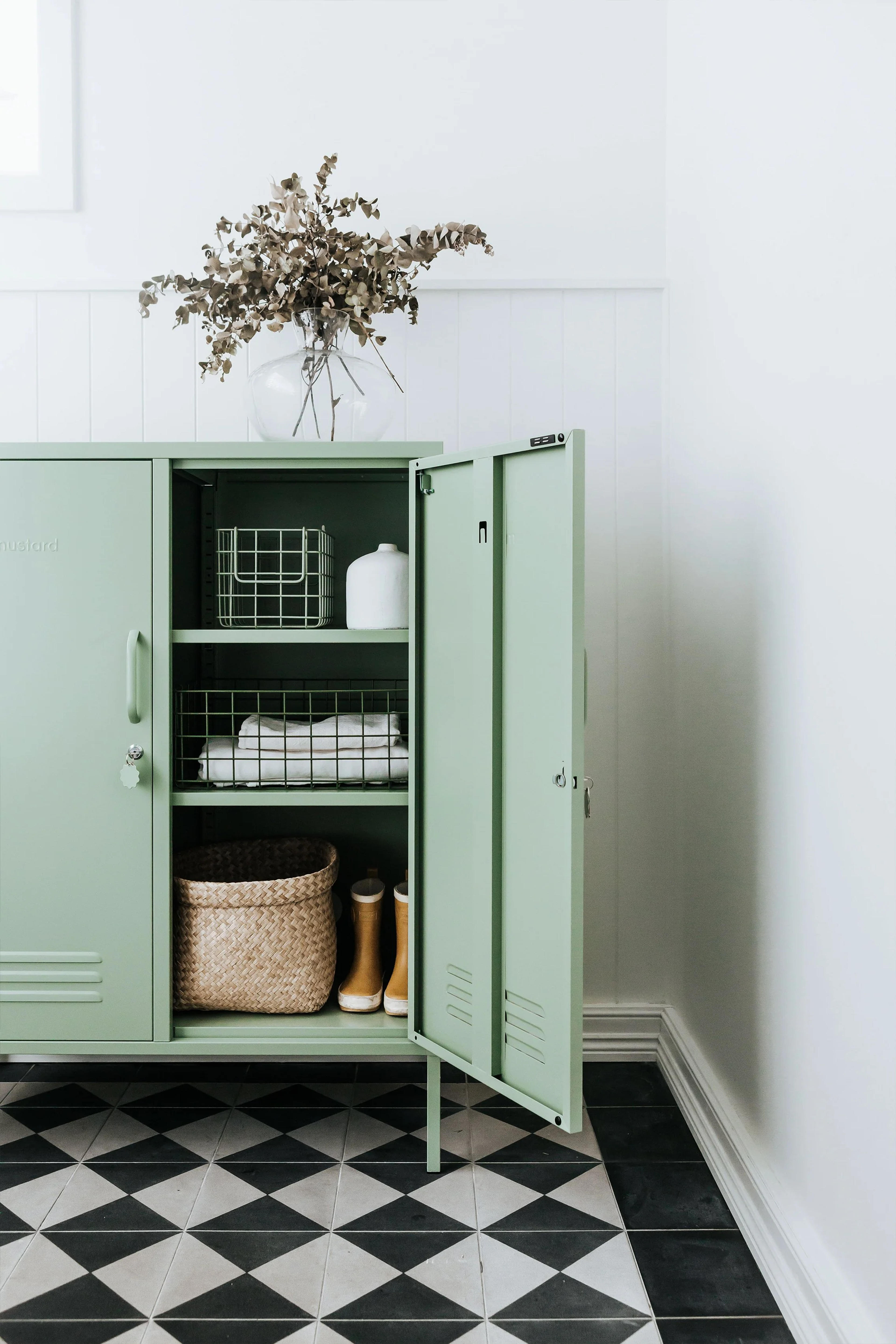 The Midi in Sage • Office Lockers