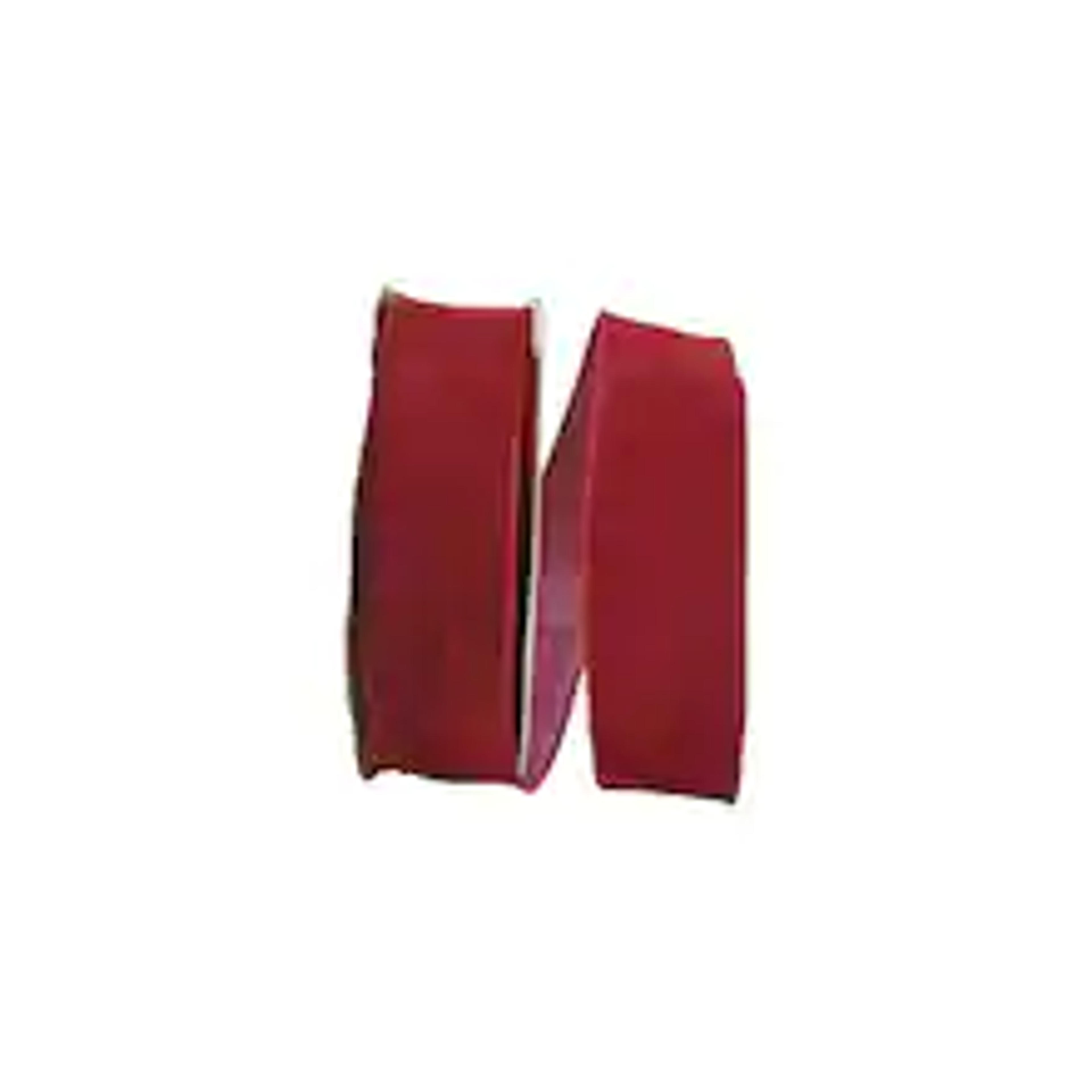 JAM Paper 2.375" Velvet Wired Texture Ribbon | Michaels