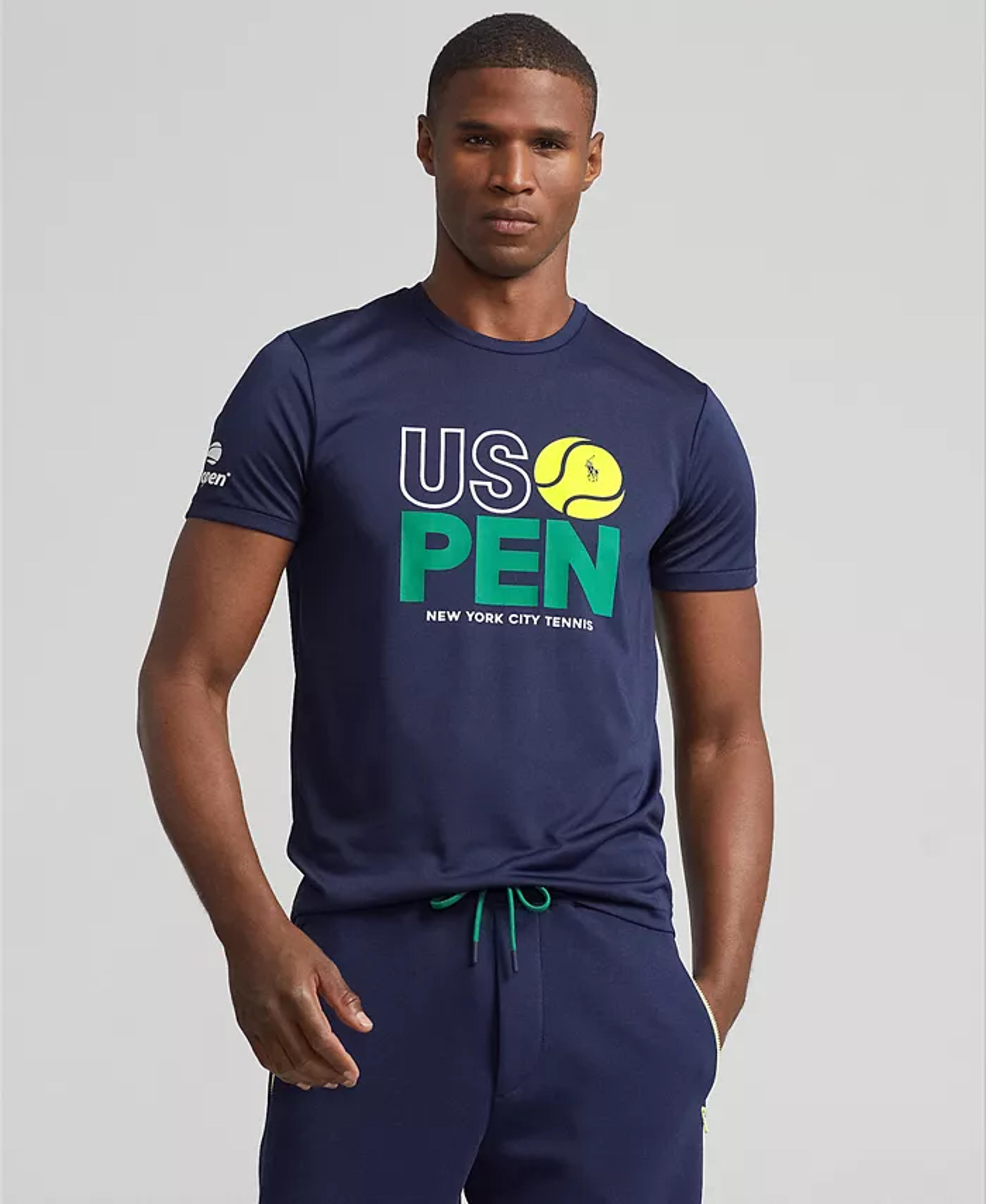 Polo Ralph Lauren Men's US Open Custom Slim Performance T-Shirt - Macy's