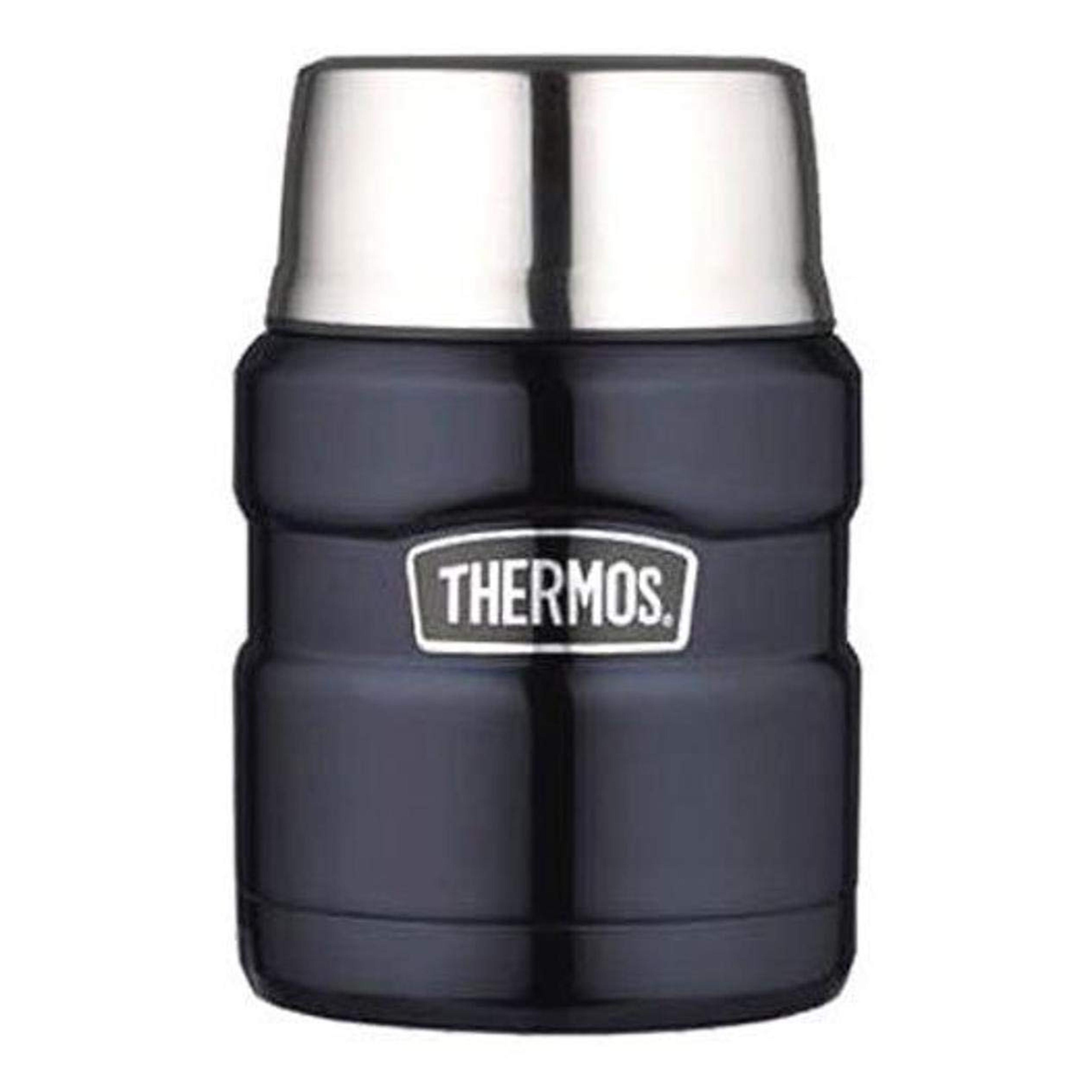 Thermos Stainless King 16-Ounce Food Jar, Midnight Blue