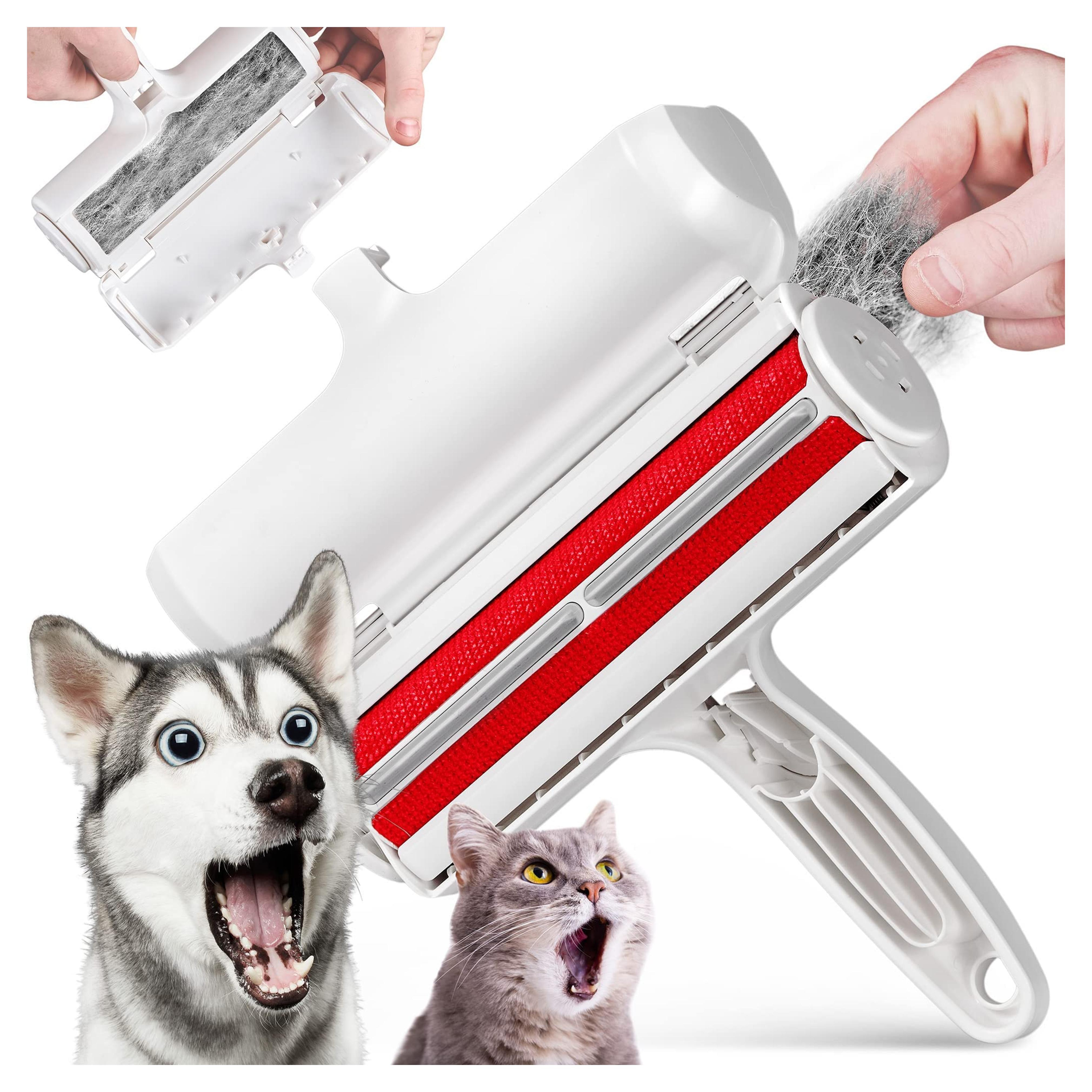 Lint Removers : Amazon.com: ChomChom Pet Hair Remover - Reusable Cat and Dog Hair Remover for Furniture, Couch, Carpet, Car Seats and Bedding - Eco-Friendly, Portable, Multi-Surface Lint Roller & Animal Fur Removal Tool
