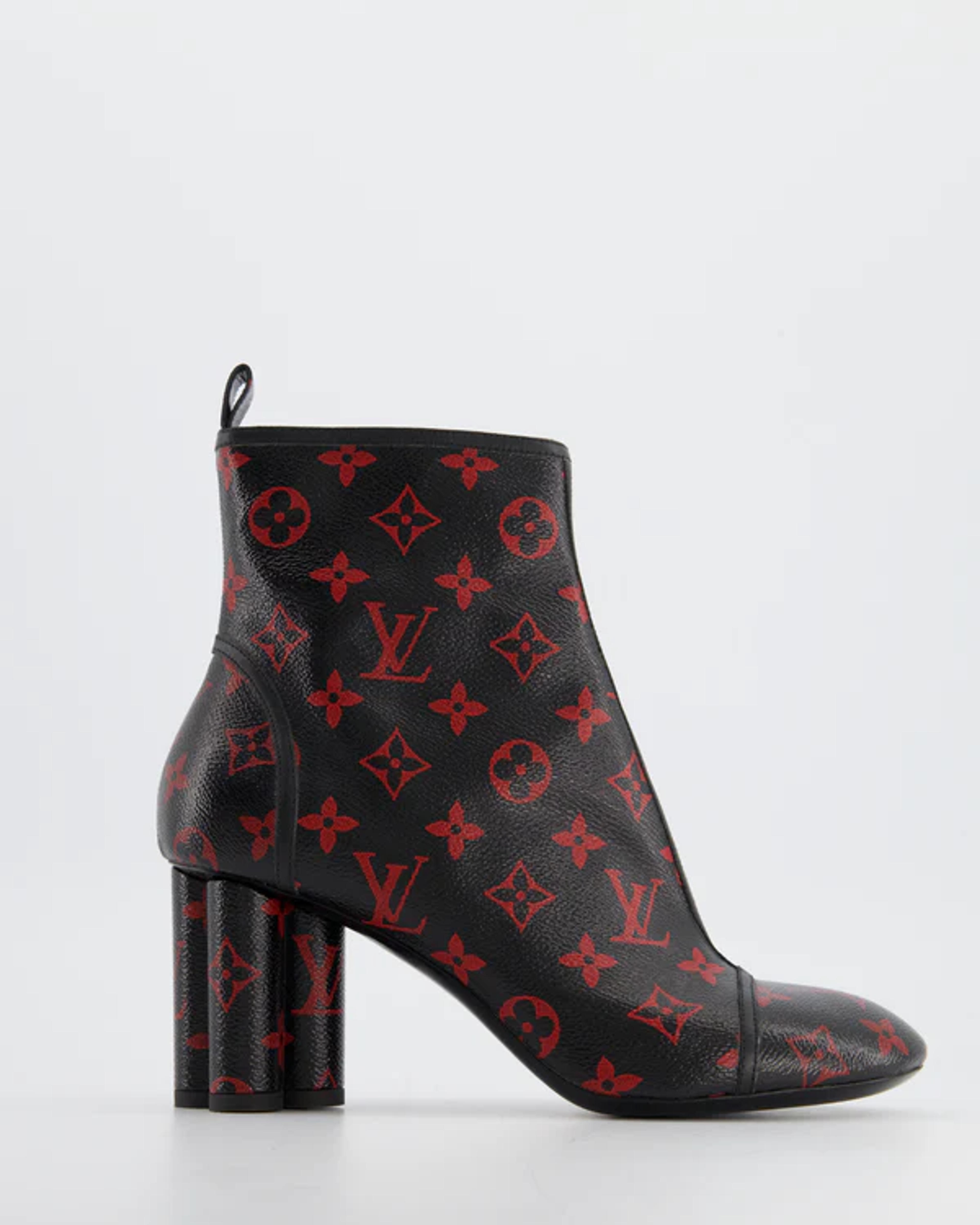 Louis Vuitton Infra Rouge Ankle Boots Size 39 – Sellier Knightsbridge