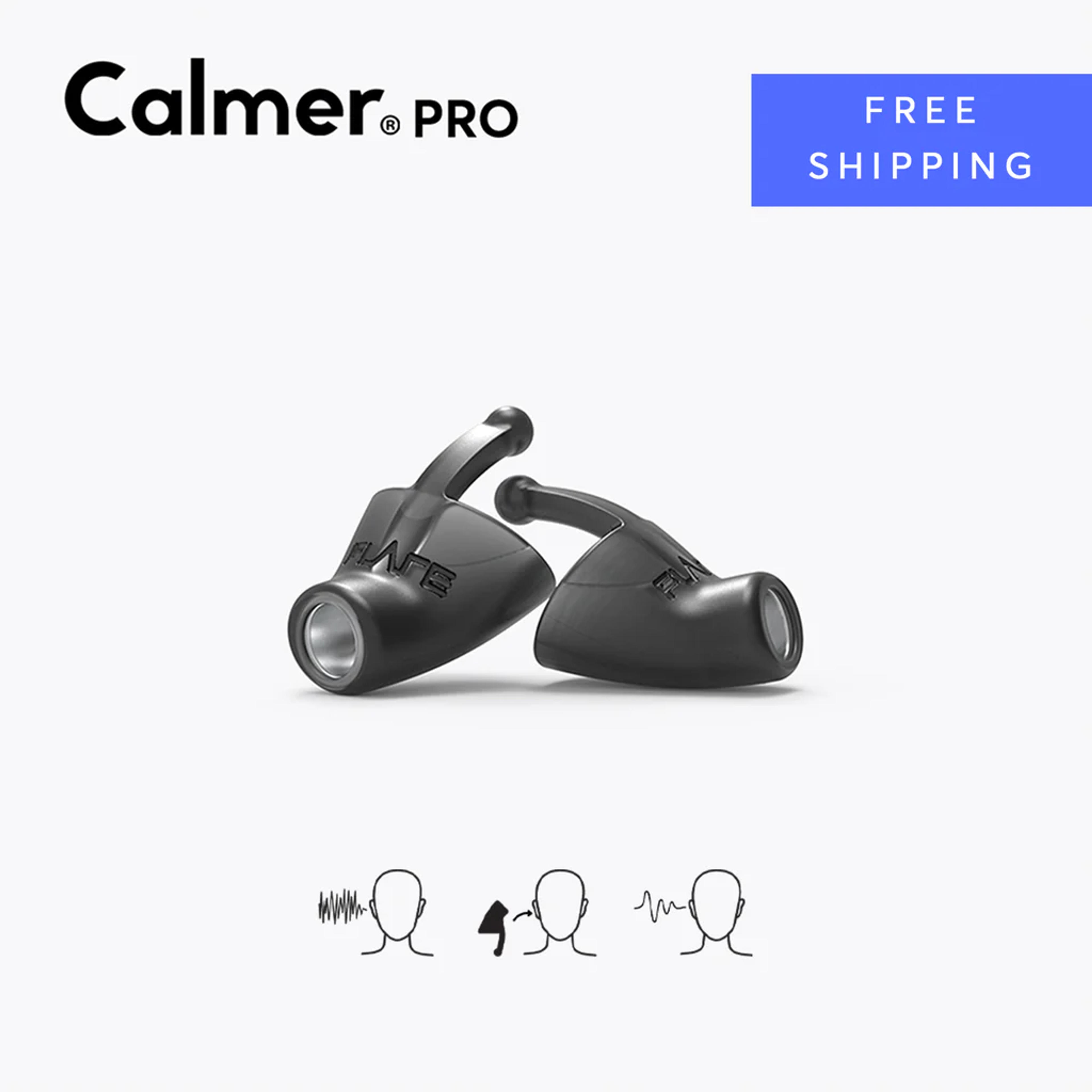 Calmer® | A Premium Alternative To Traditional Earplugs – Flare Audio Ltd