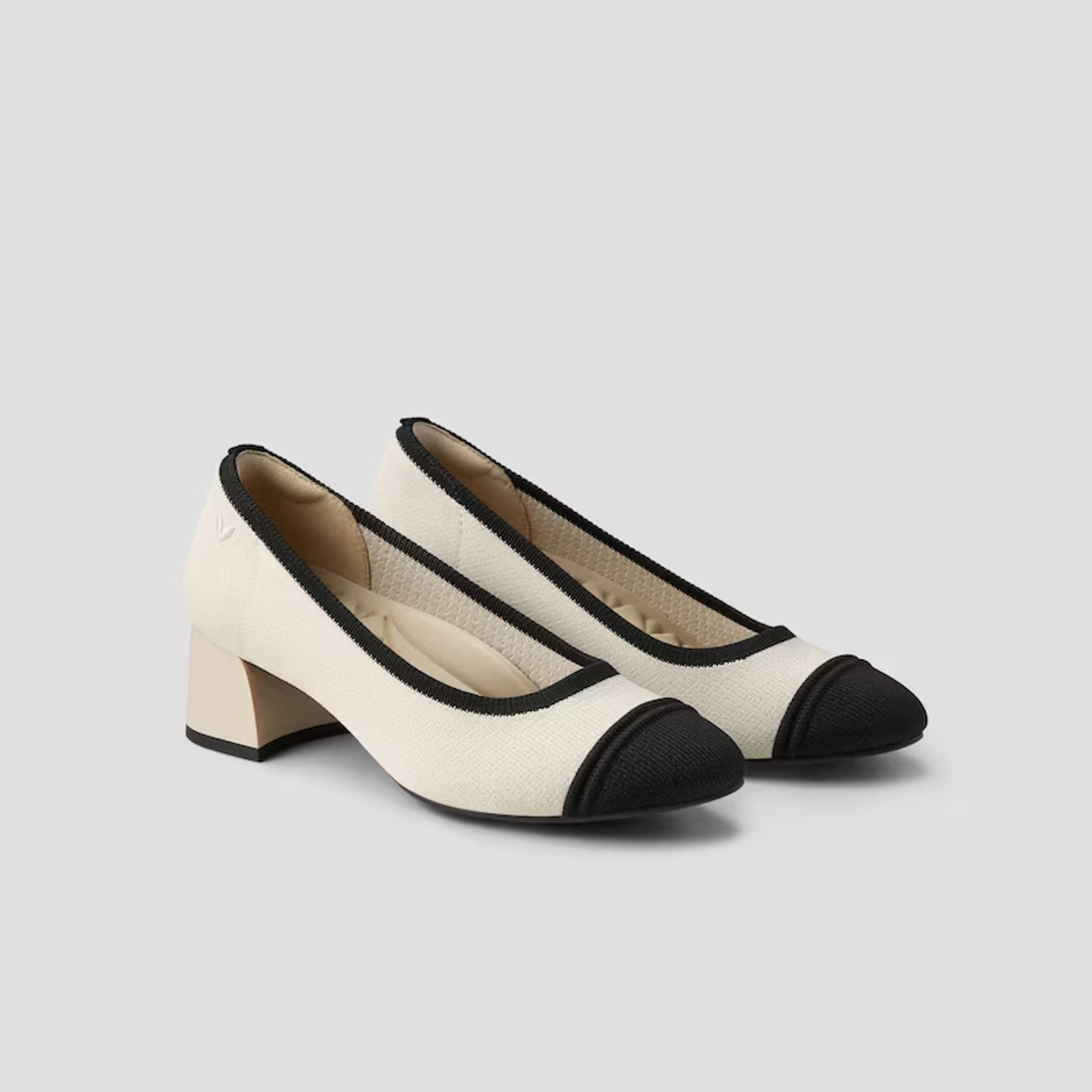 Square-Toe Mary Jane Margot Mary Jane in Black | VIVAIA