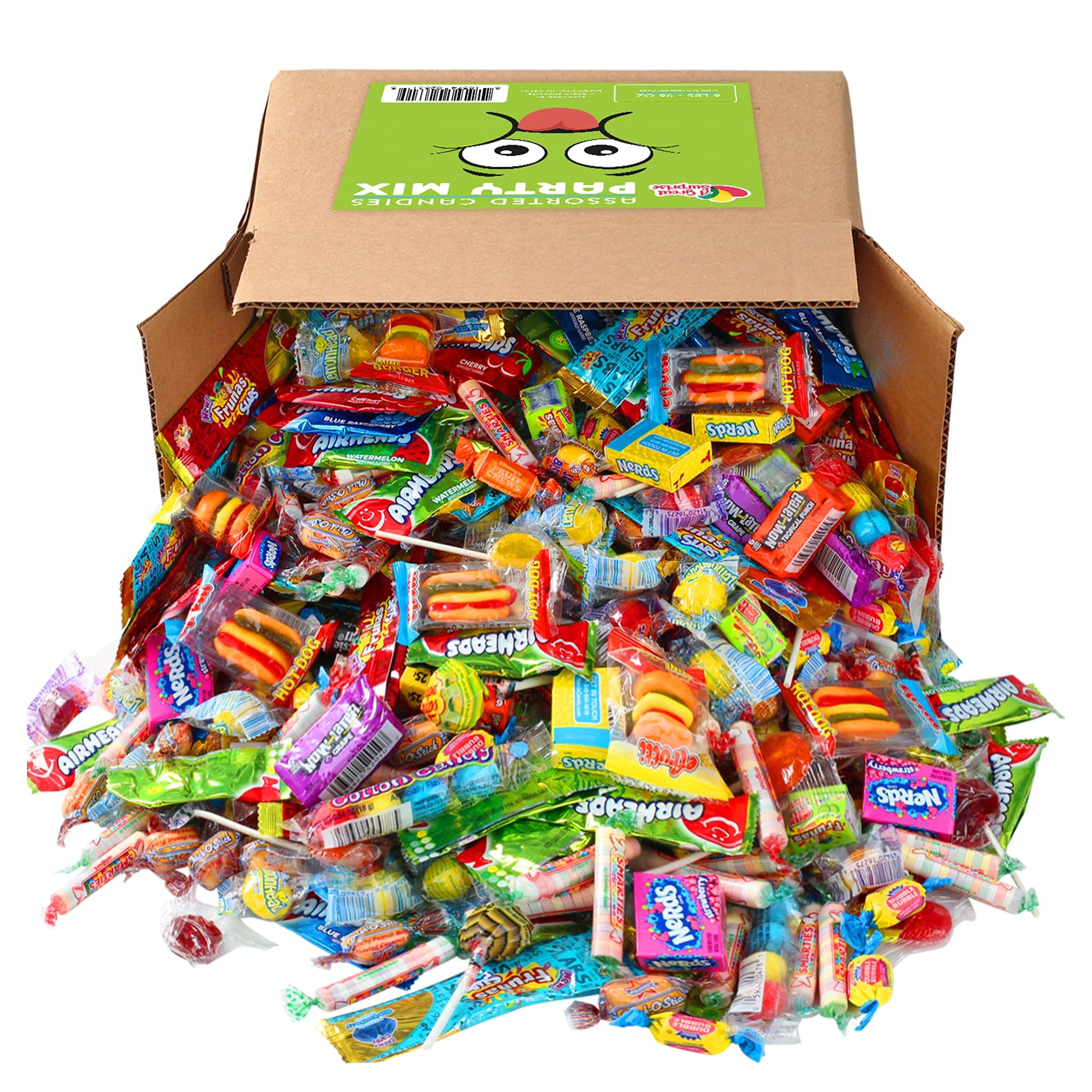 Amazon.com : A Great Surprise Assorted Candy Mix - Bulk Candy - Individually Wrapped Candies - 6 LB : Grocery & Gourmet Food