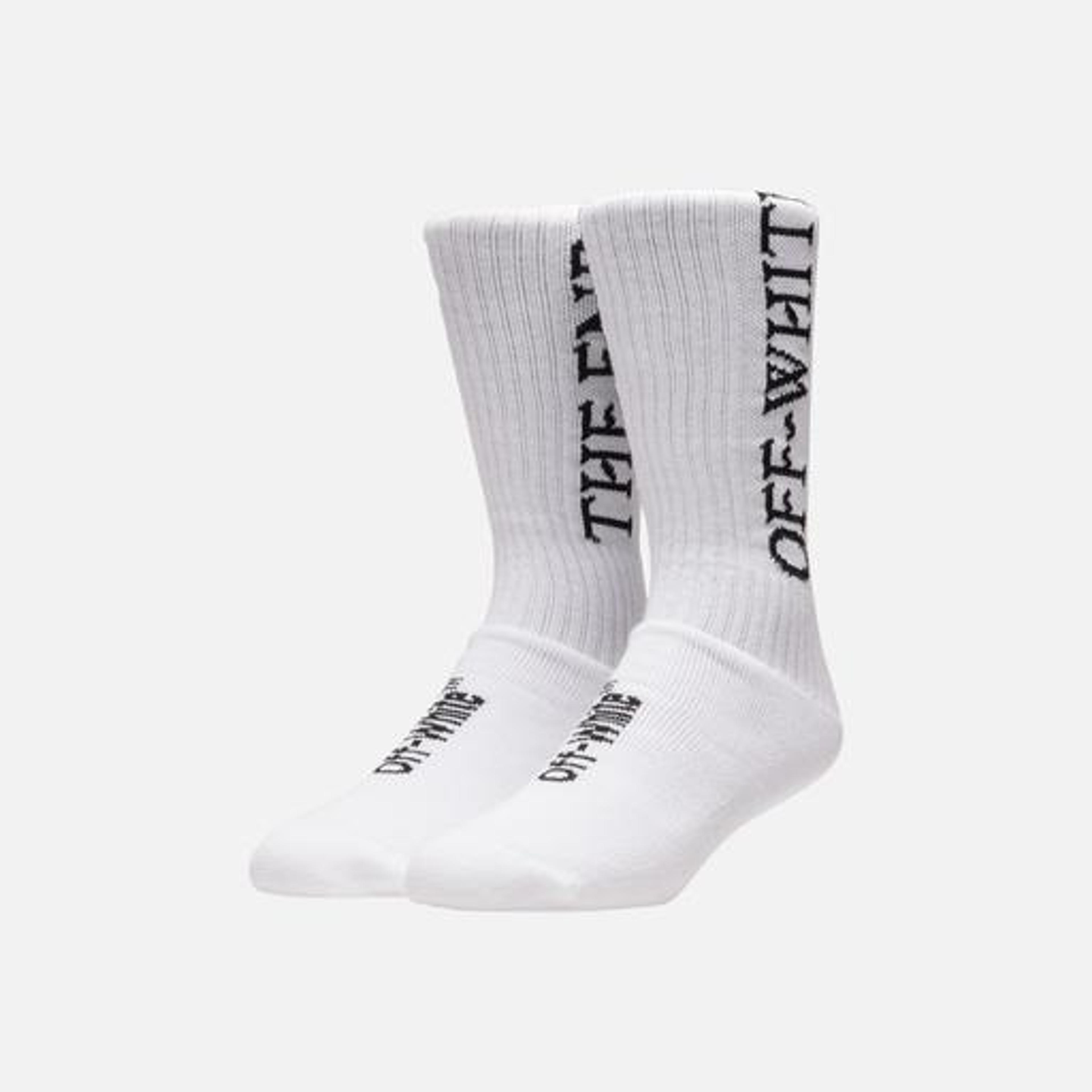 Off-White The End Socks - White / Black | Socks