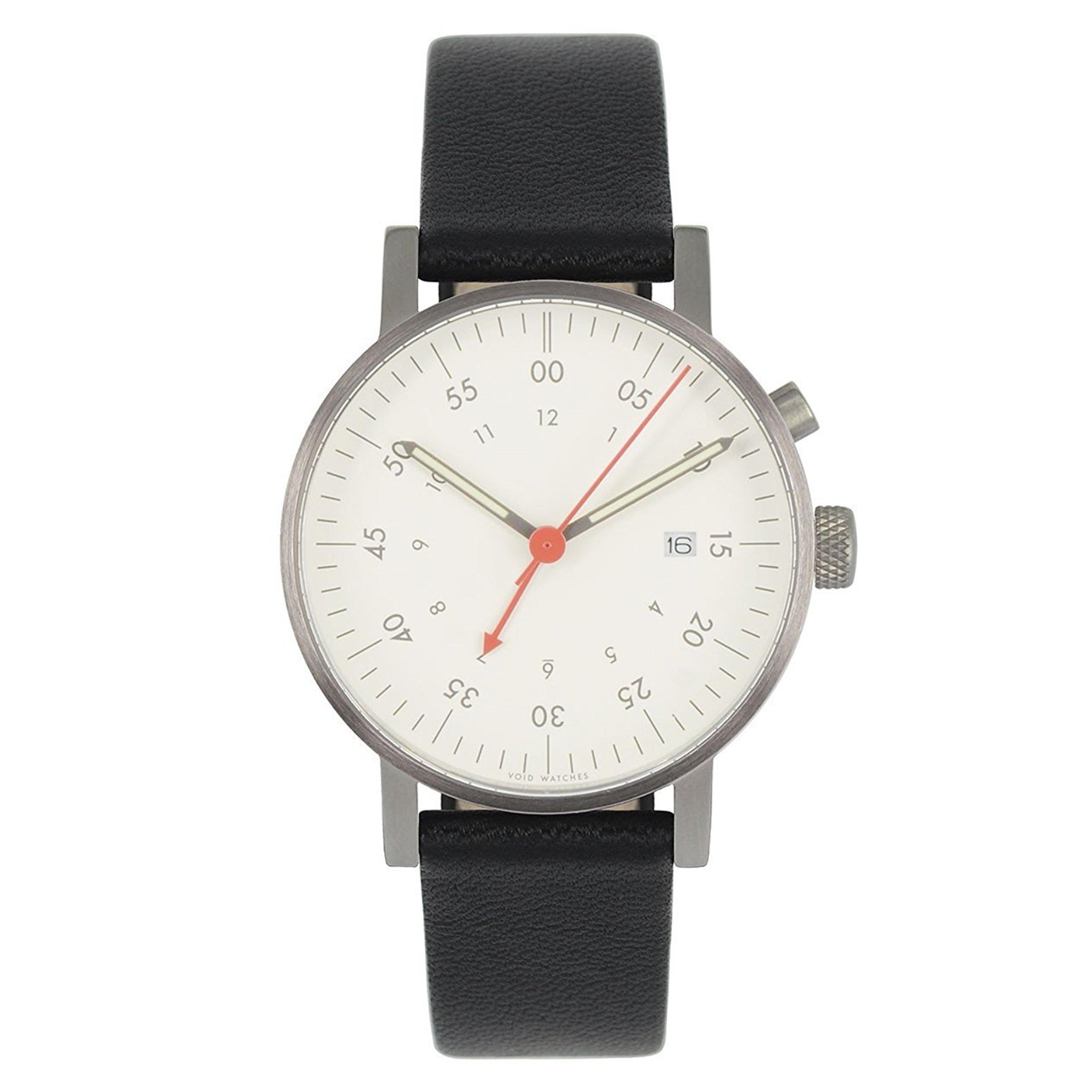 VOID V03A Unisex Watch, Brushed/White