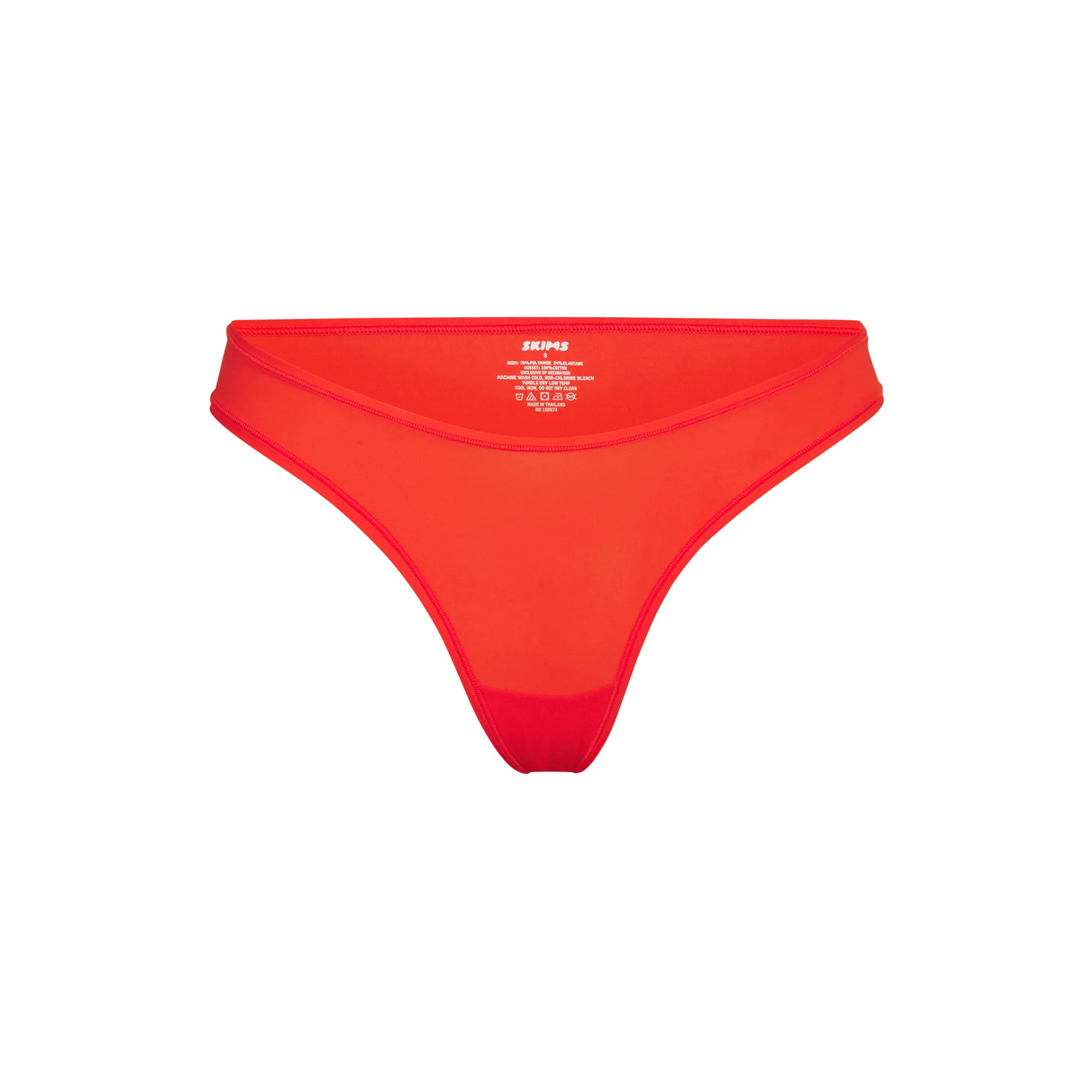 FITS EVERYBODY DIPPED FRONT THONG | FIRE - FIRE / S