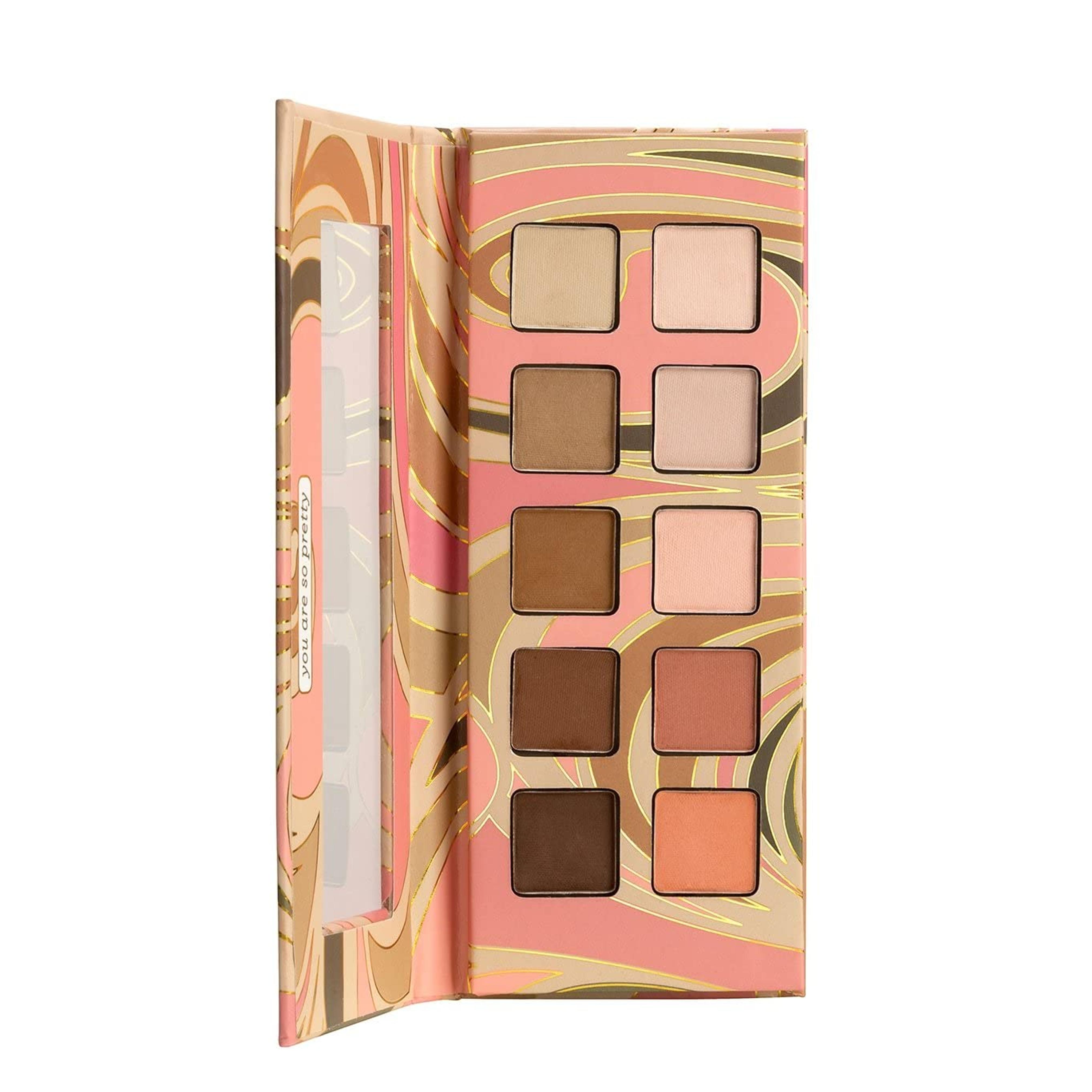 Pacifica Beauty, Pink Nudes Mineral Eyeshadow Palette, 10 Neutral Shades, For Natural or Smoky Eye Look, Eye Makeup, Longwearing and Blendable, Infused with Coconut Water, 100% Vegan and Cruelty Free