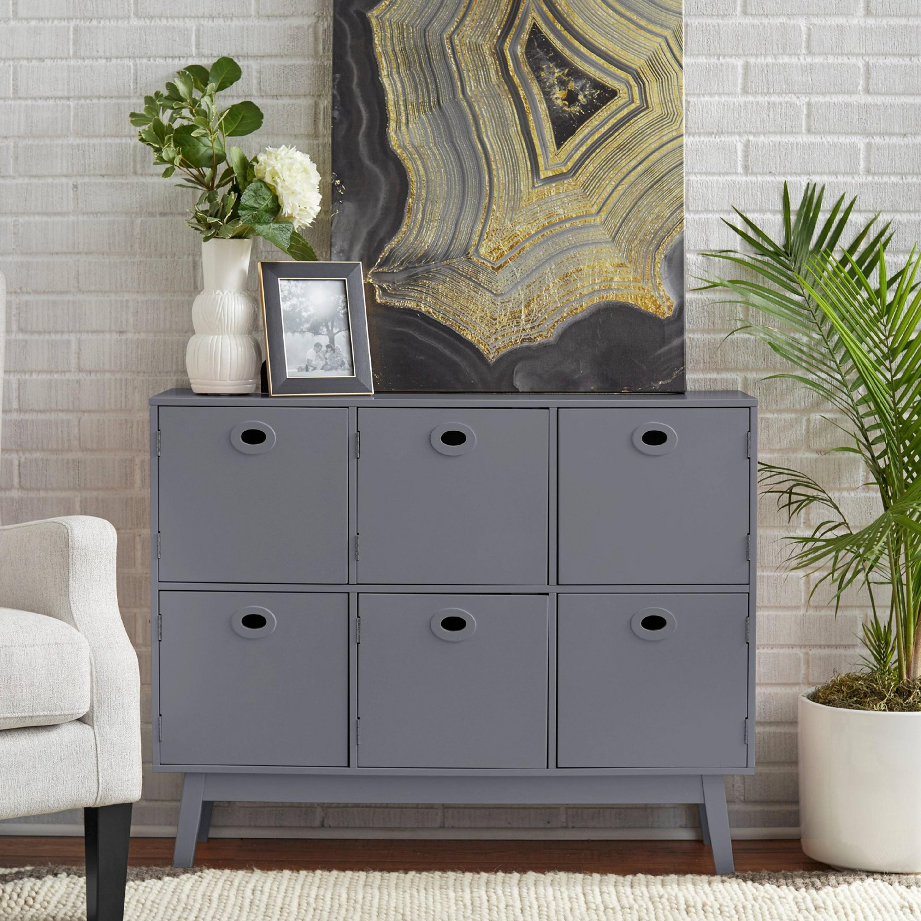 Jamie Storage Cabinet Gray - Buylateral