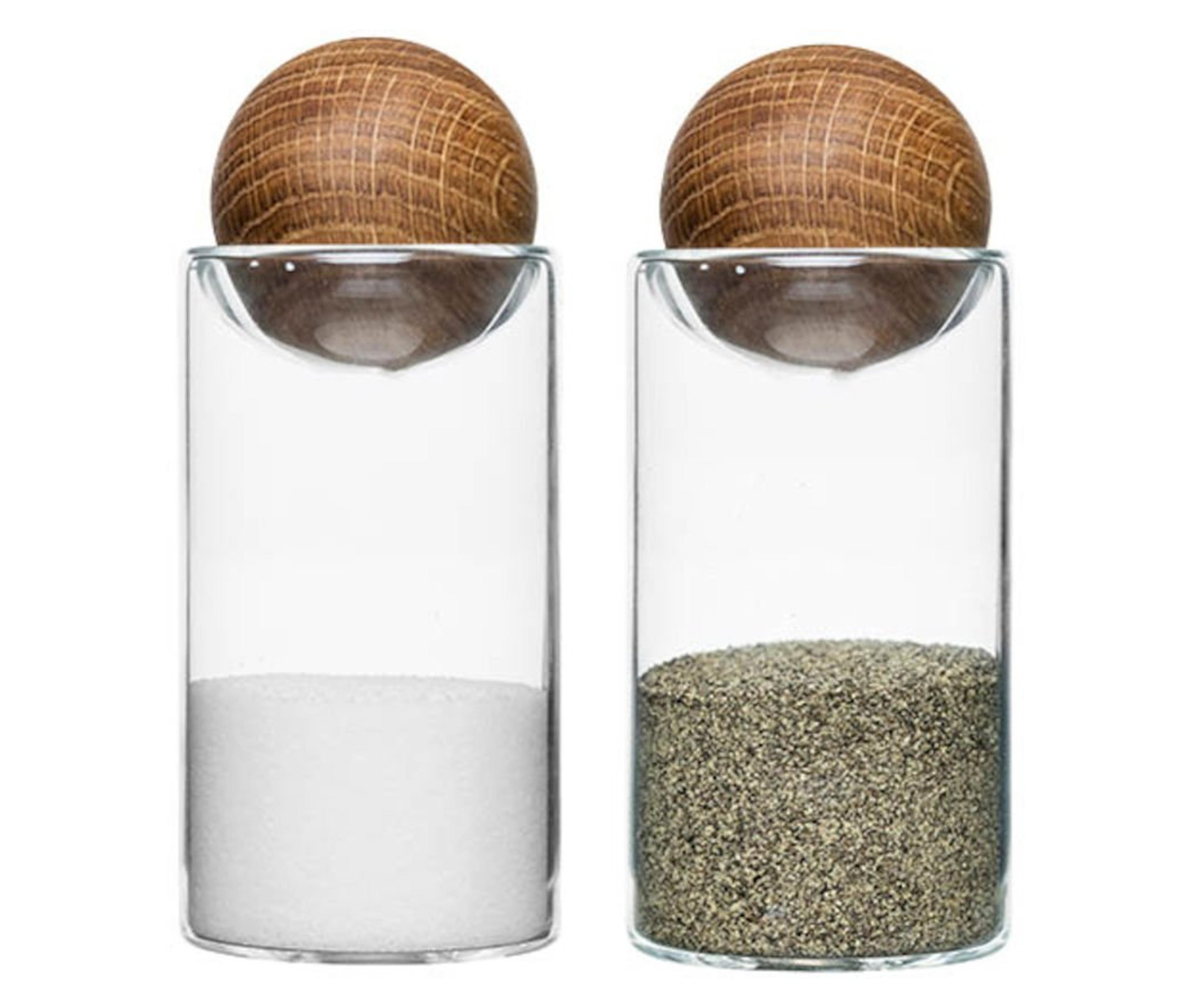 Sagaform Oval Oak Salt and Pepper Set