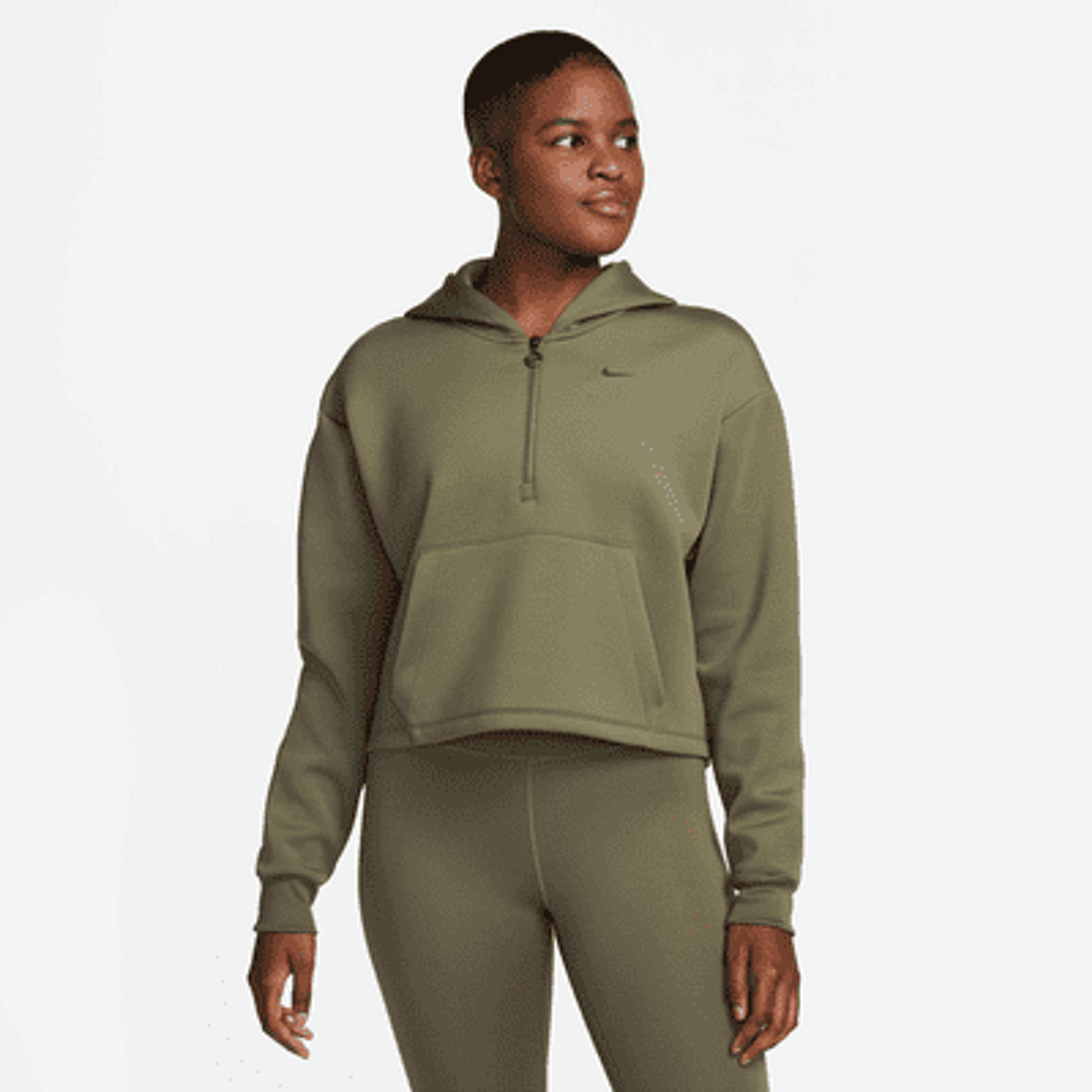 Nike Dri-FIT Women's Graphic 1/2-Zip Training Hoodie. Nike.com