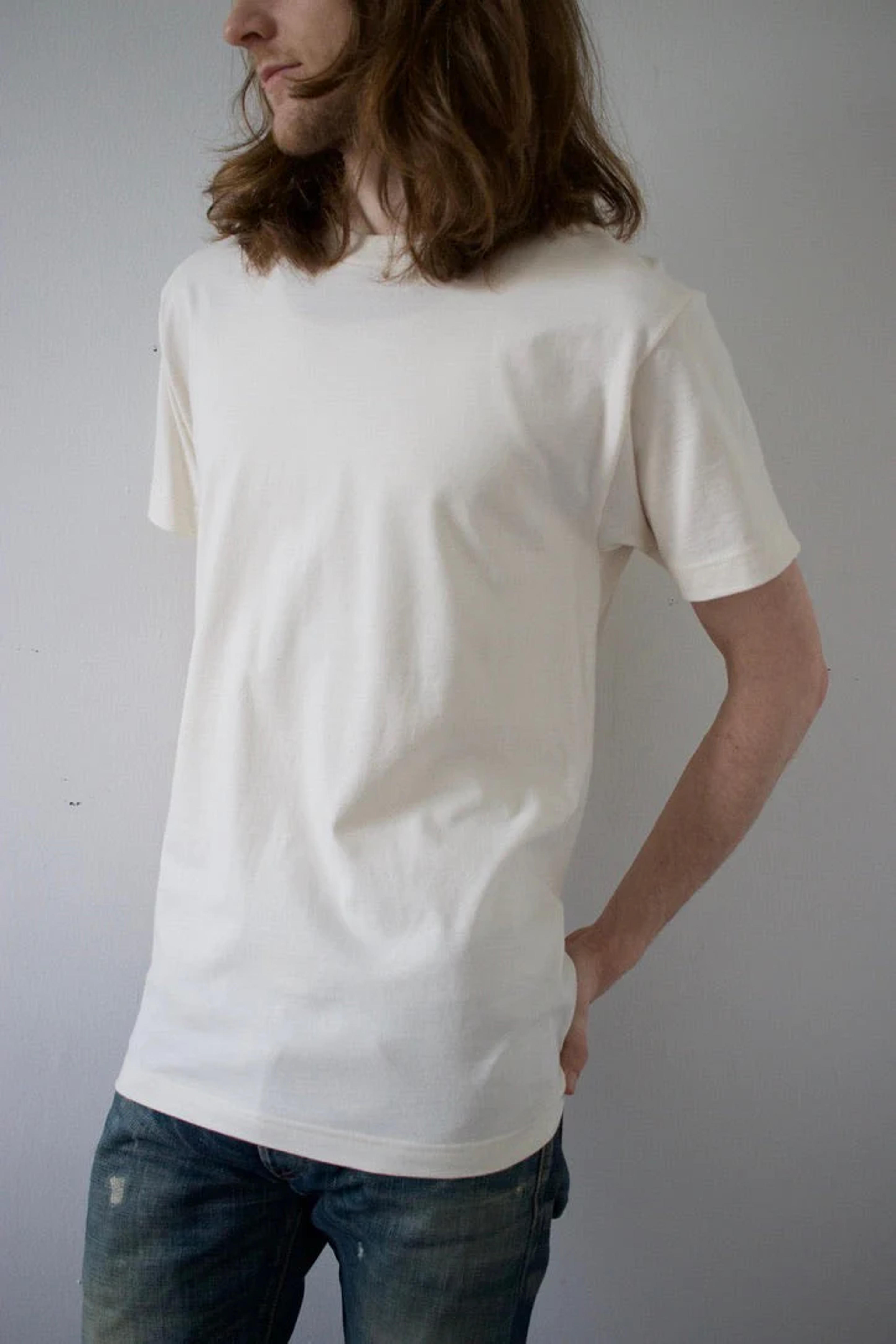 Undyed Organic T-Shirt – Unbleached Apparel