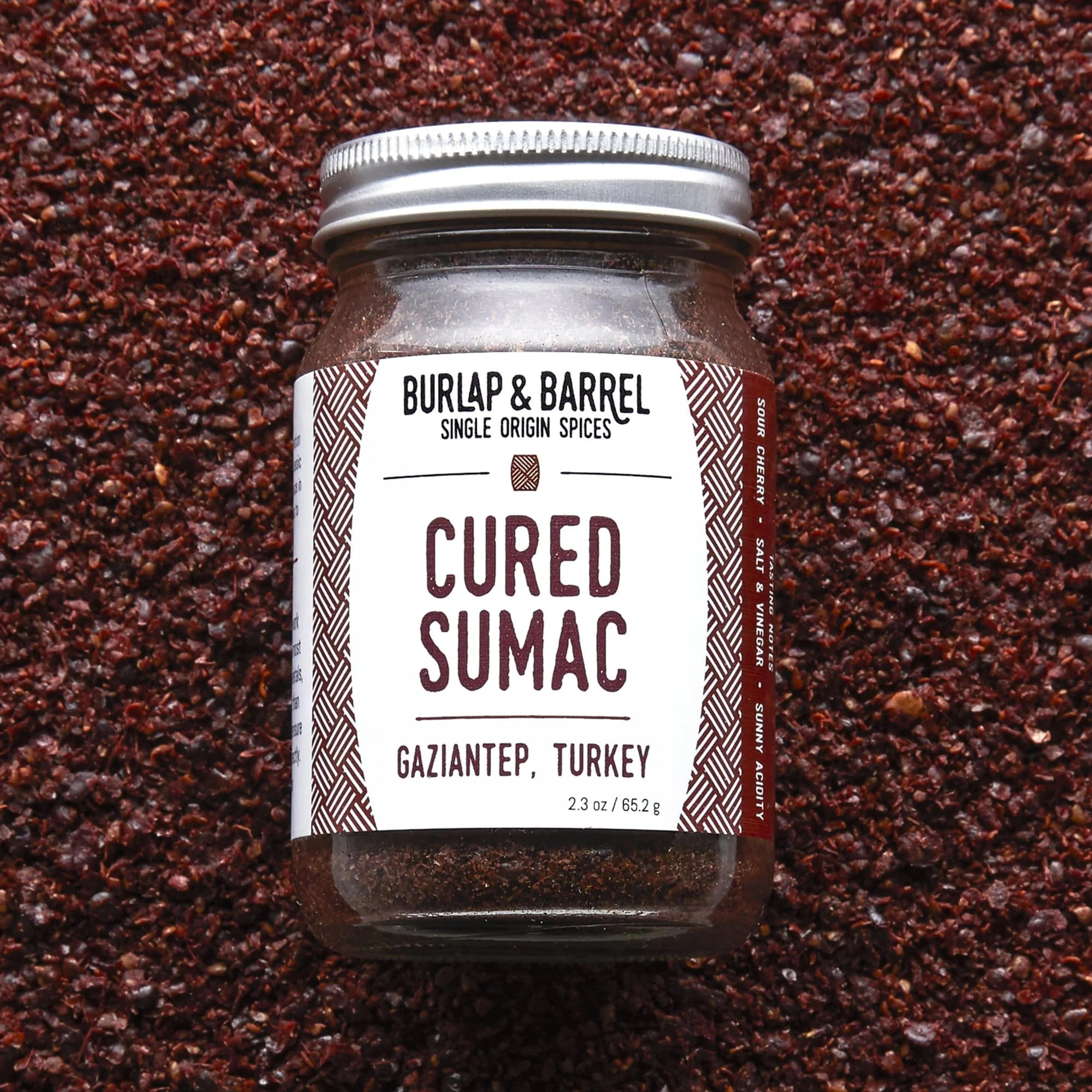 Cured Sumac - 2.3 oz glass jar