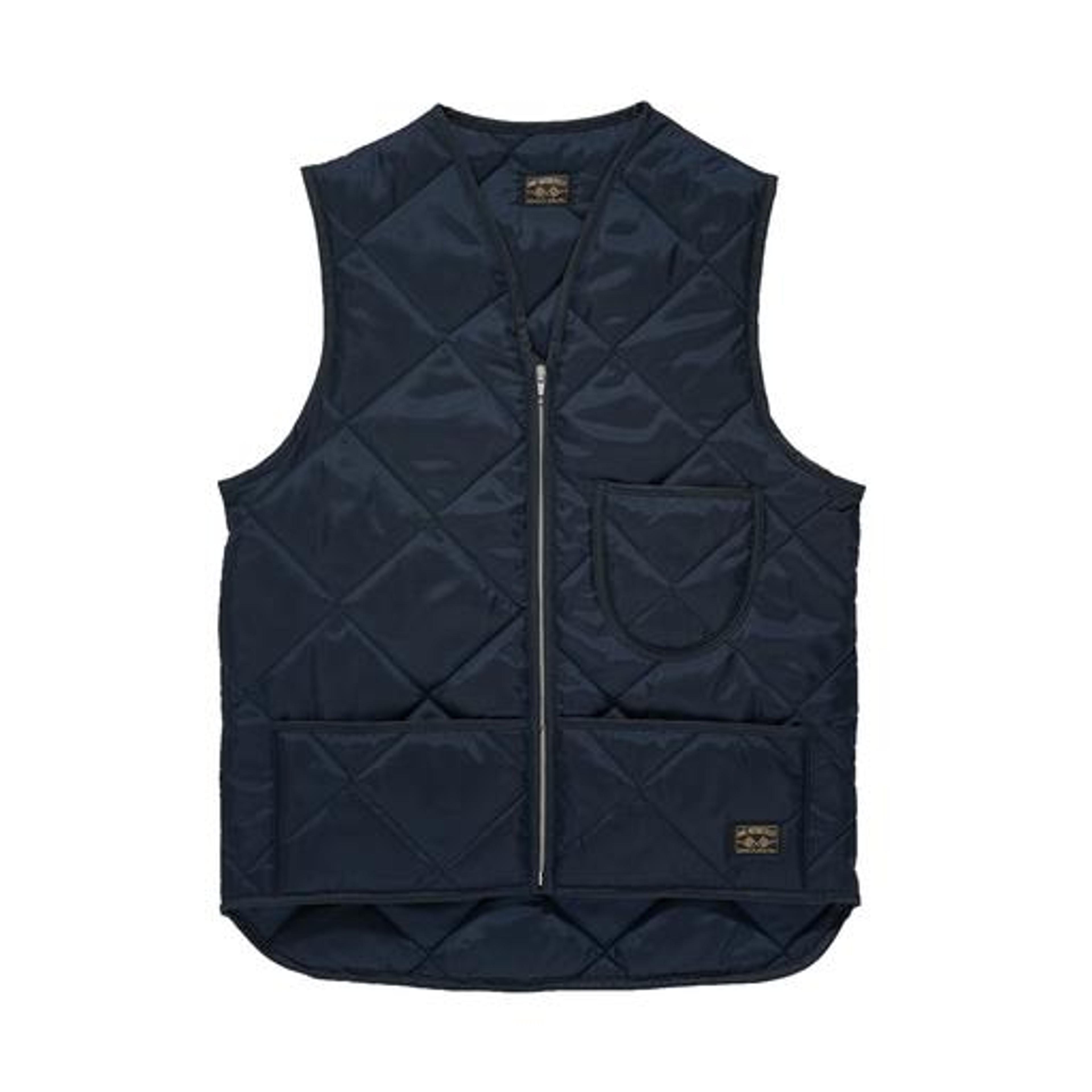 THE UNION QUILTED VEST - Navy | Vest