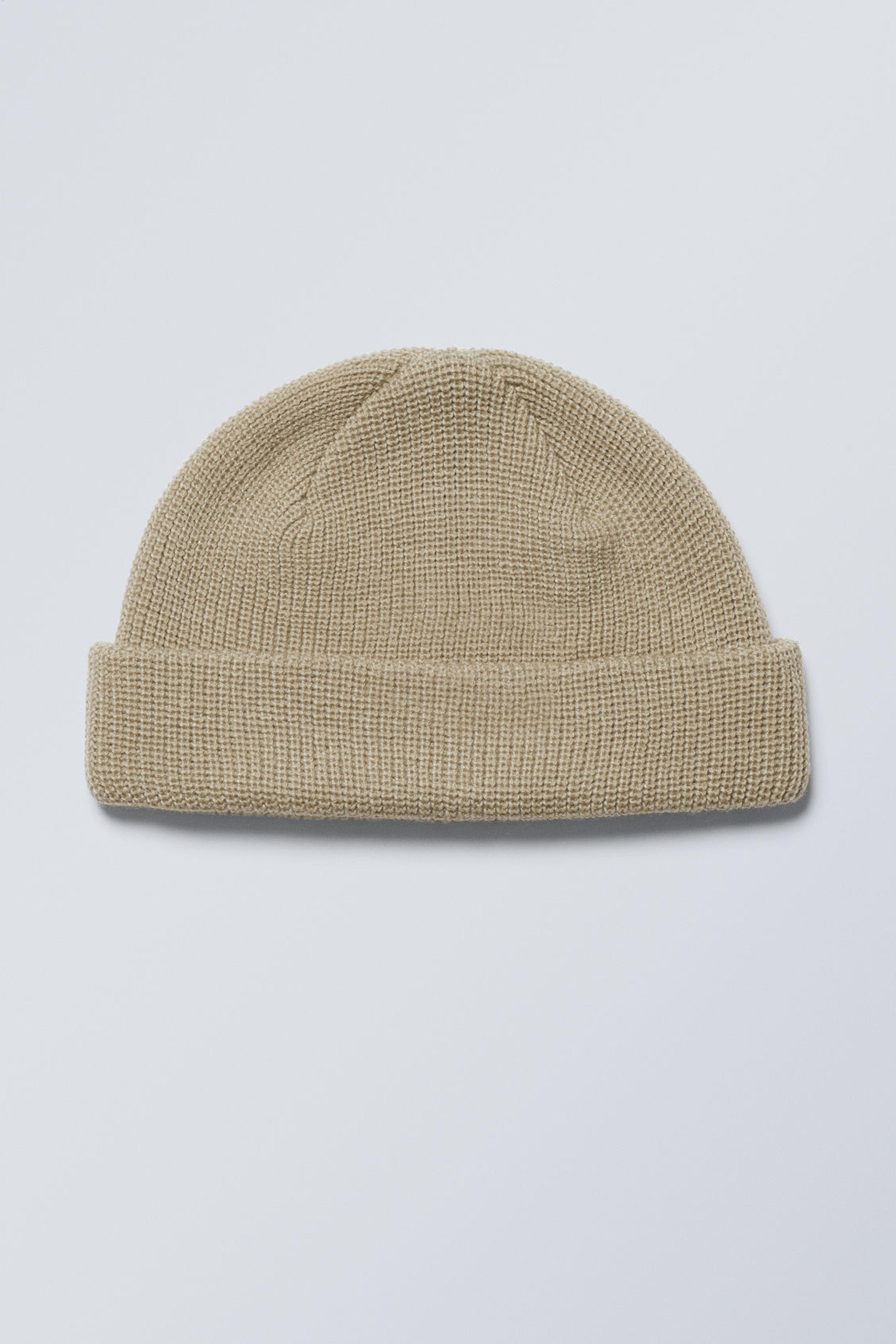 Stan Beanie - Dusty Beige - Weekday